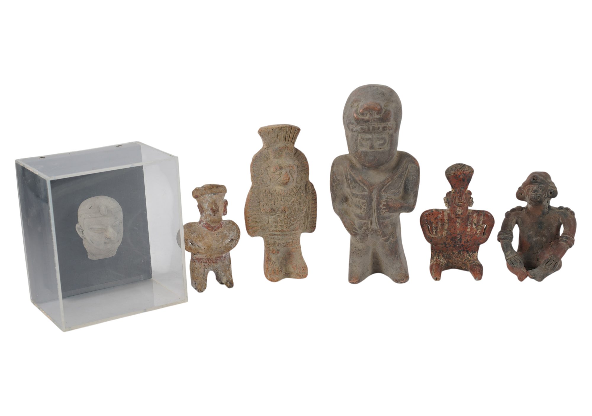 A Collection of Pre Columbian Style Figurines