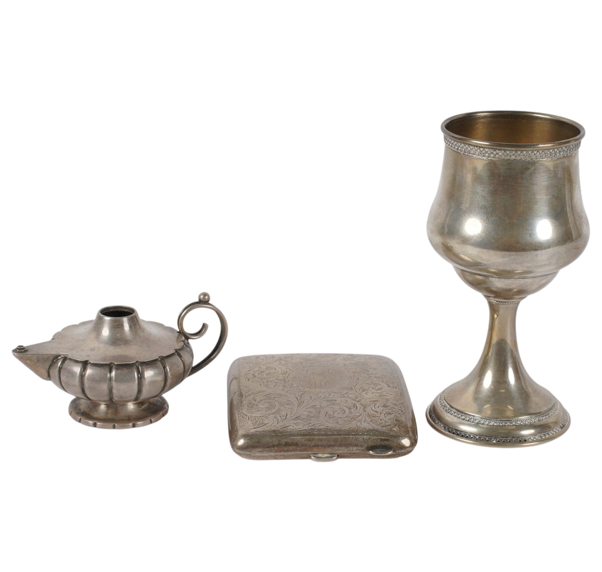 A Sterling Three Piece Group