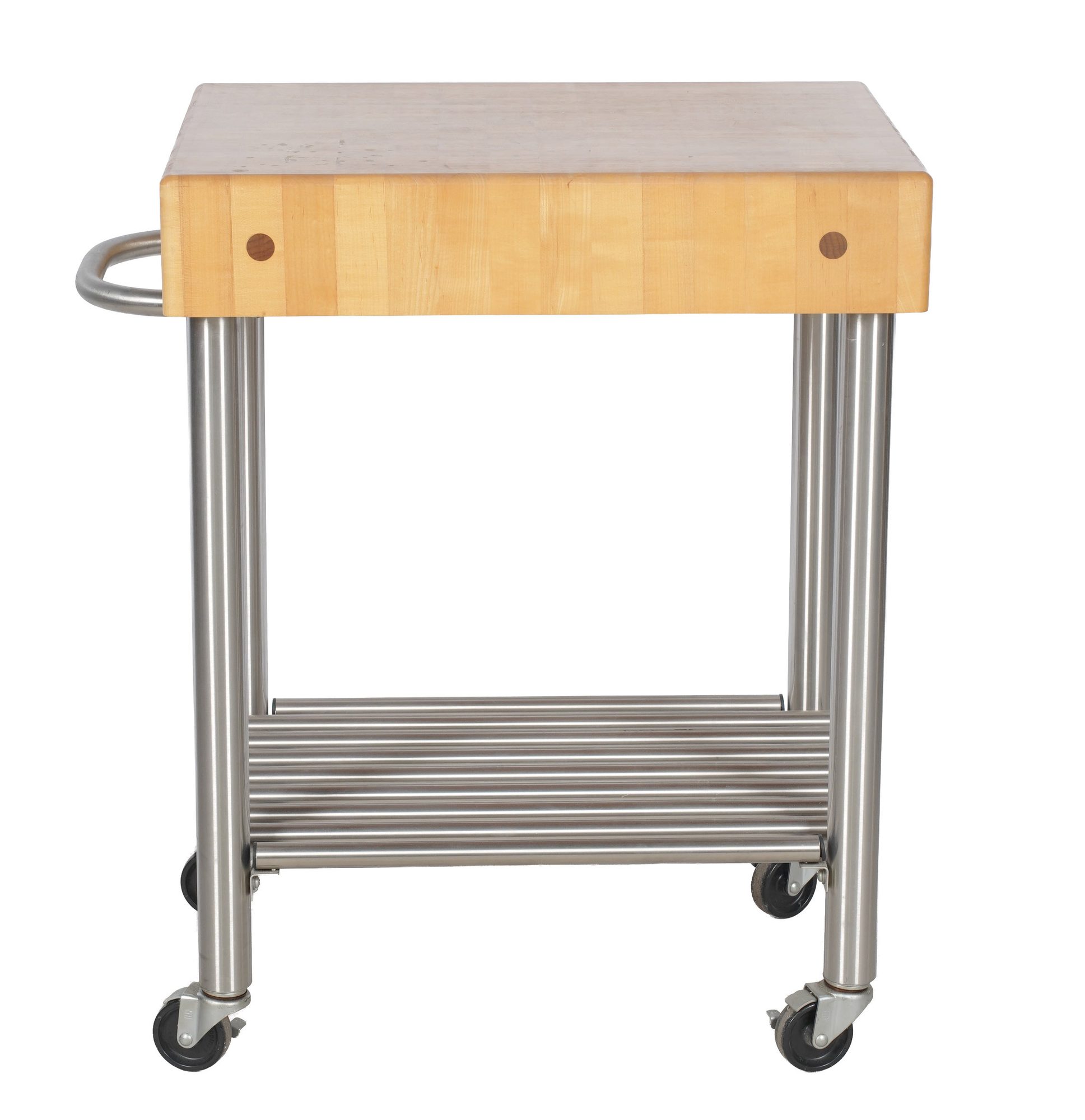 A Boos Rolling Butcher Block