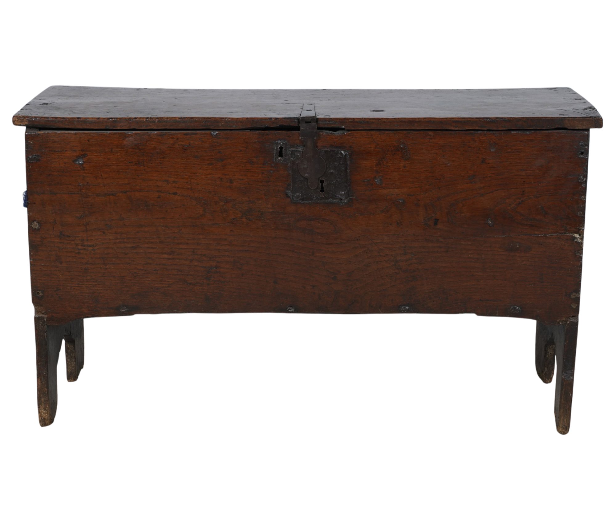 An 18th-century Six Board Blanket Chest