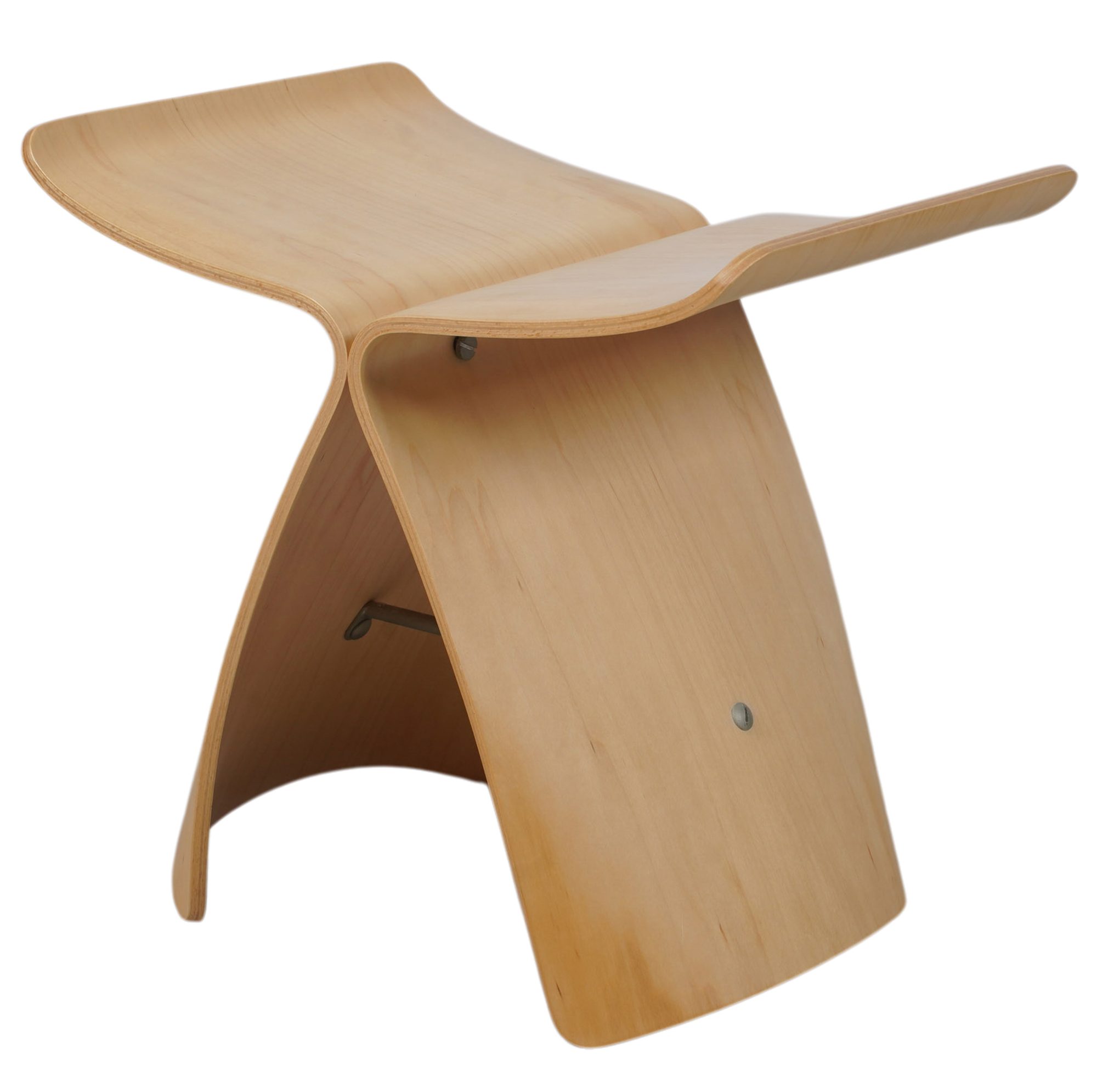 A Sori Yanagi Burch Butterfly Stool