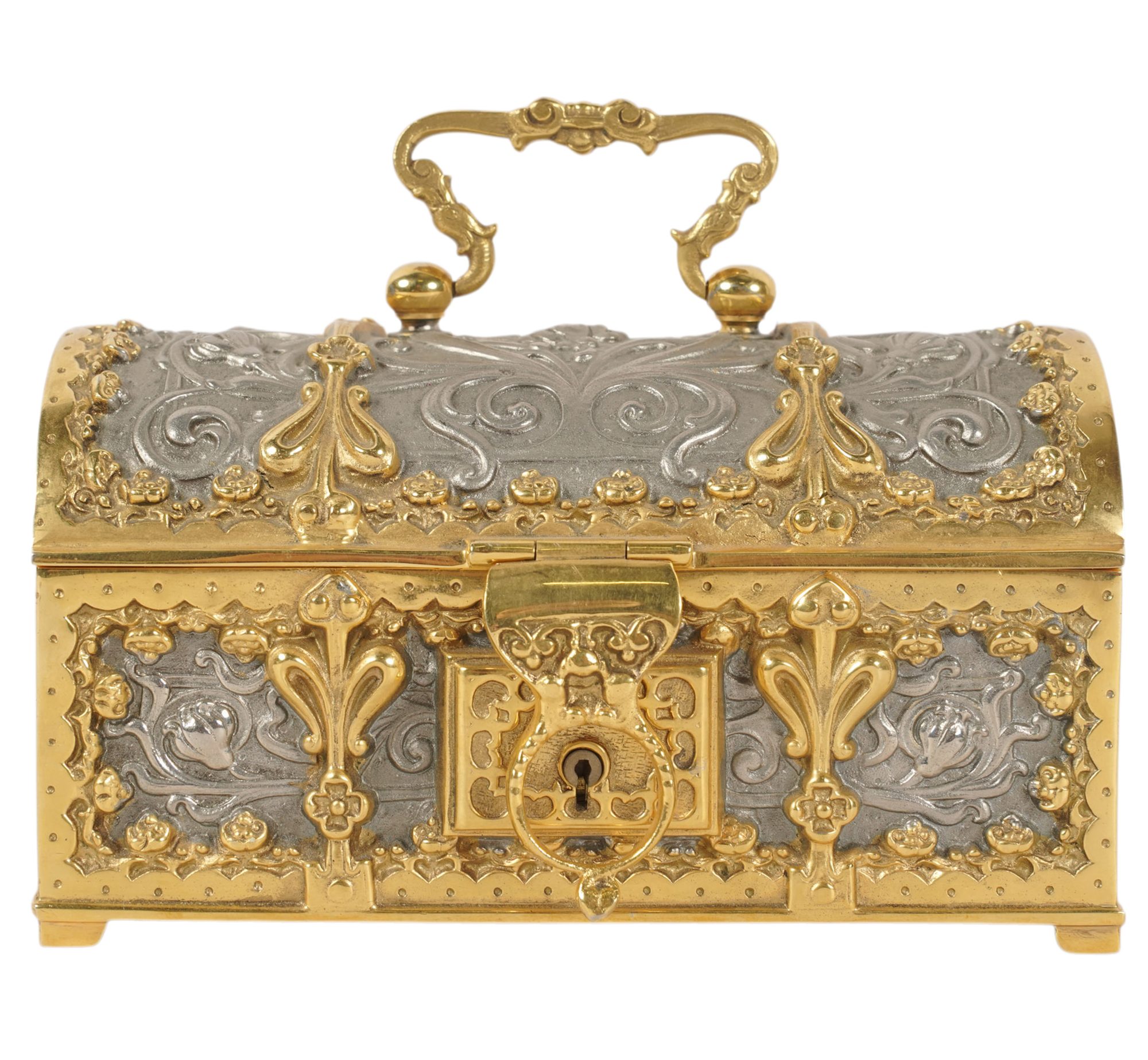 German Art Nouveau Jewelry Casket