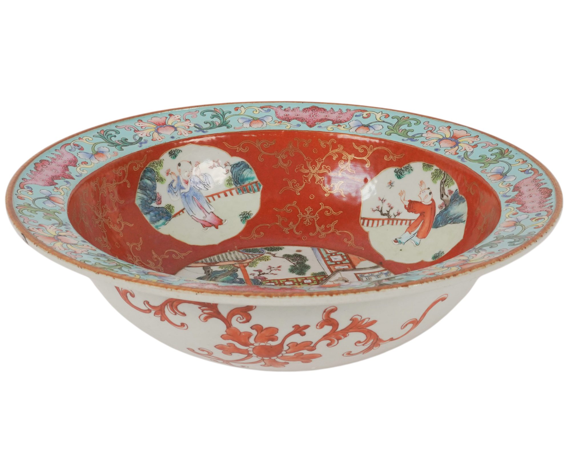 Chinese Export Famille Rose Porcelain Bowl
