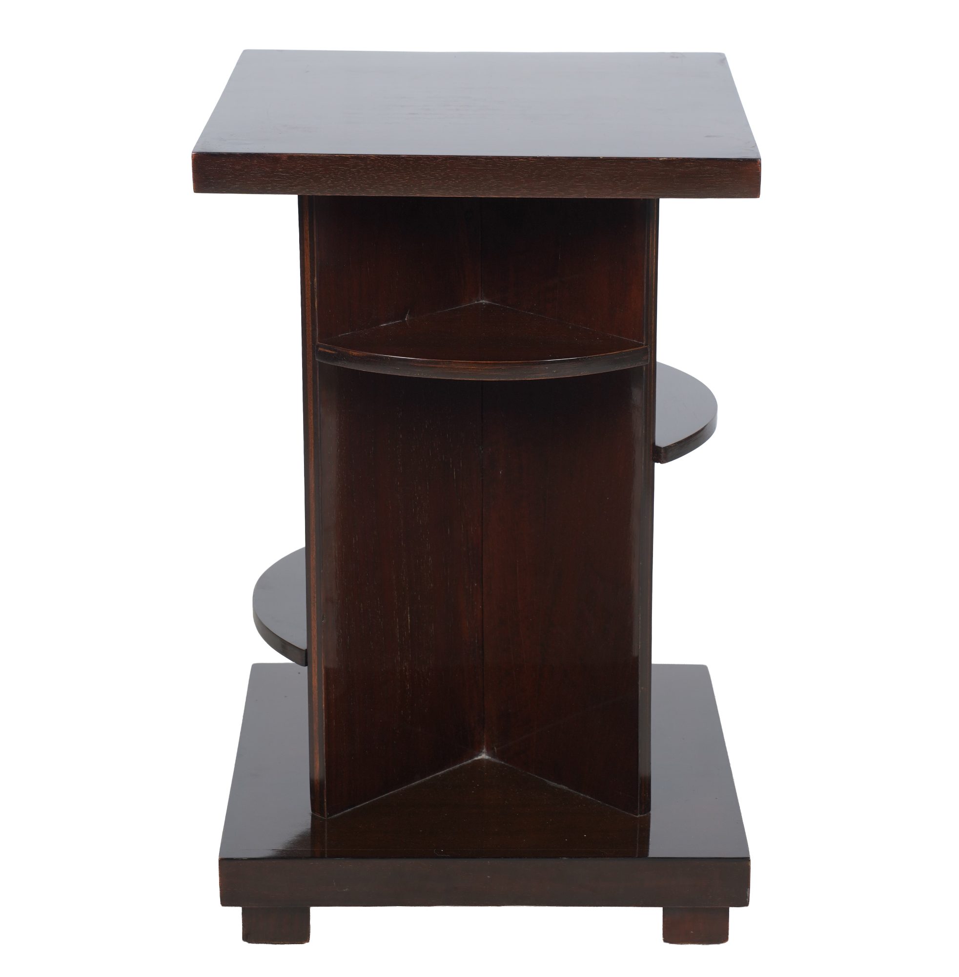 An Art Deco Tiered Side Table