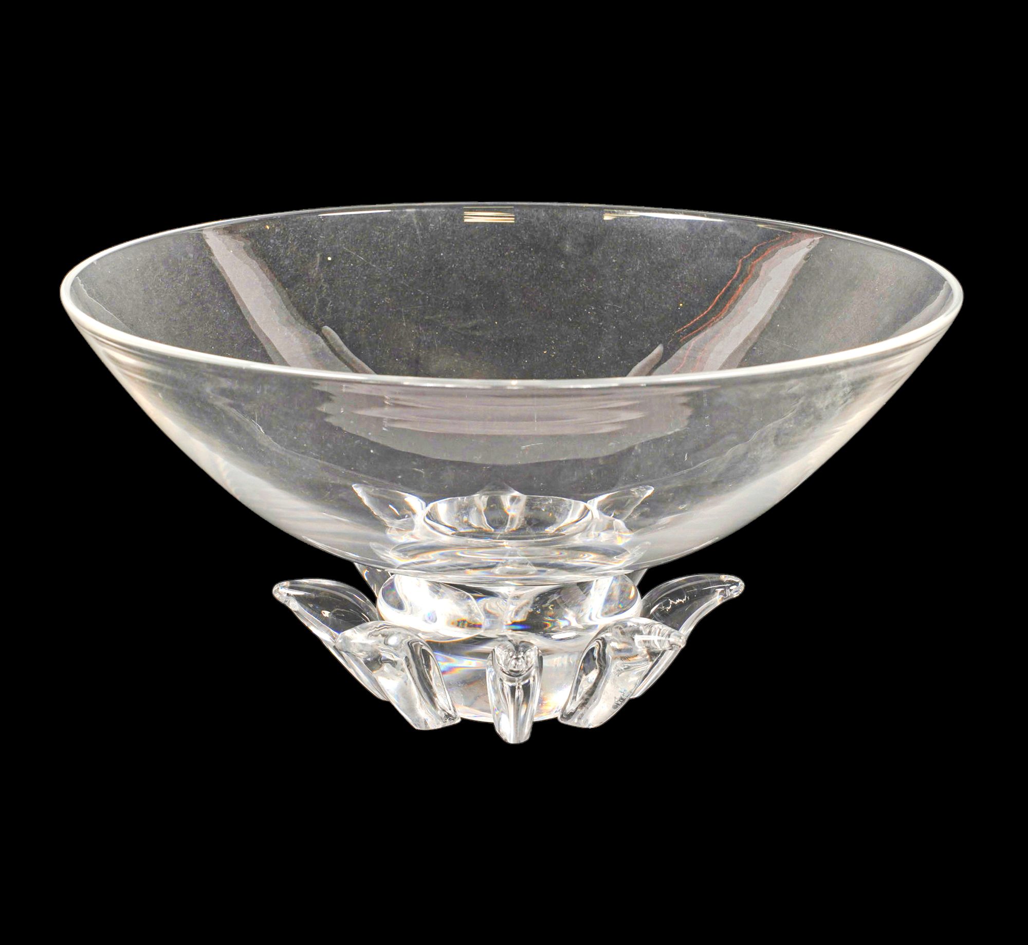 Steuben Glass Center Bowl
