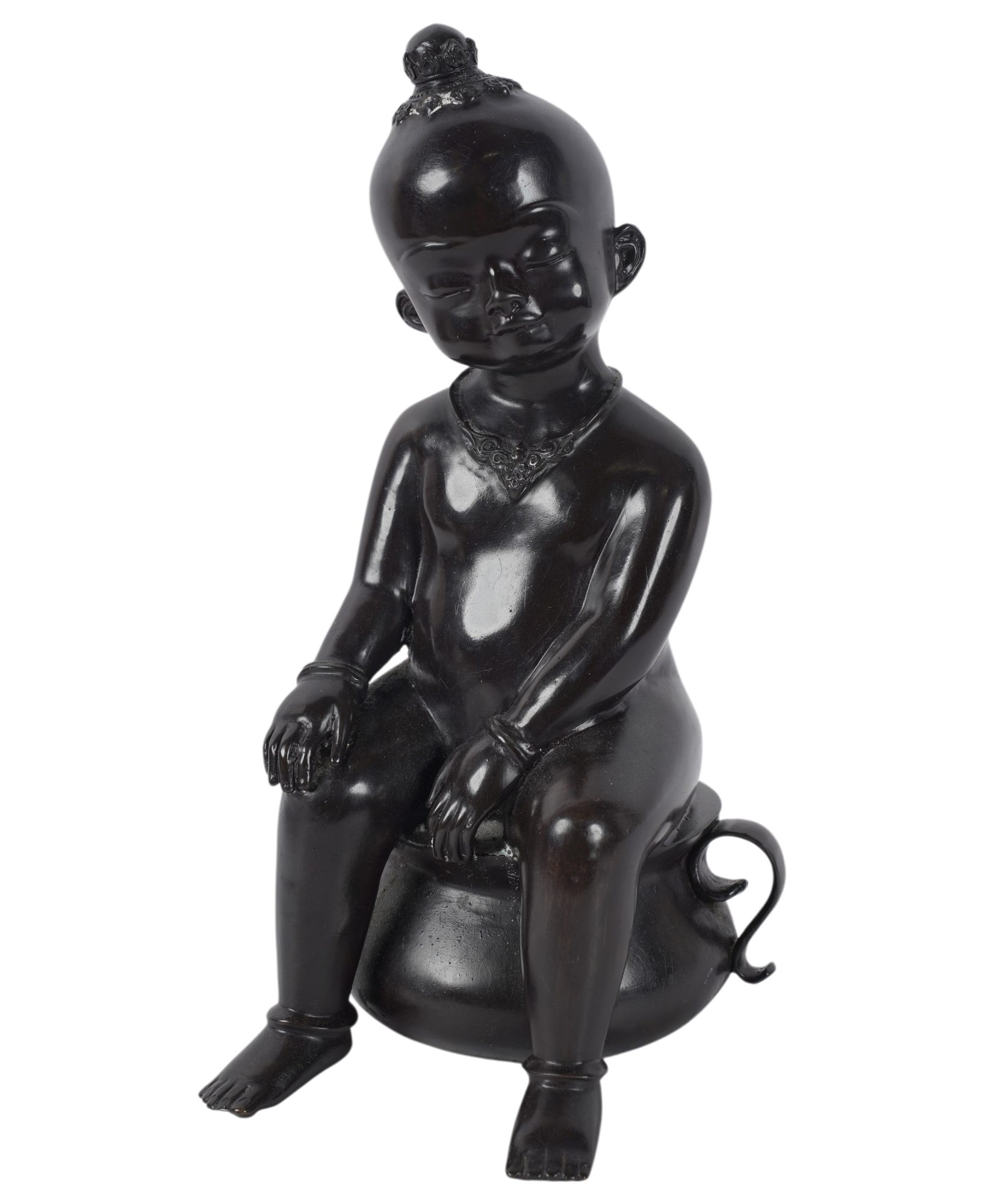 Bronze Asian Figural Sculpture