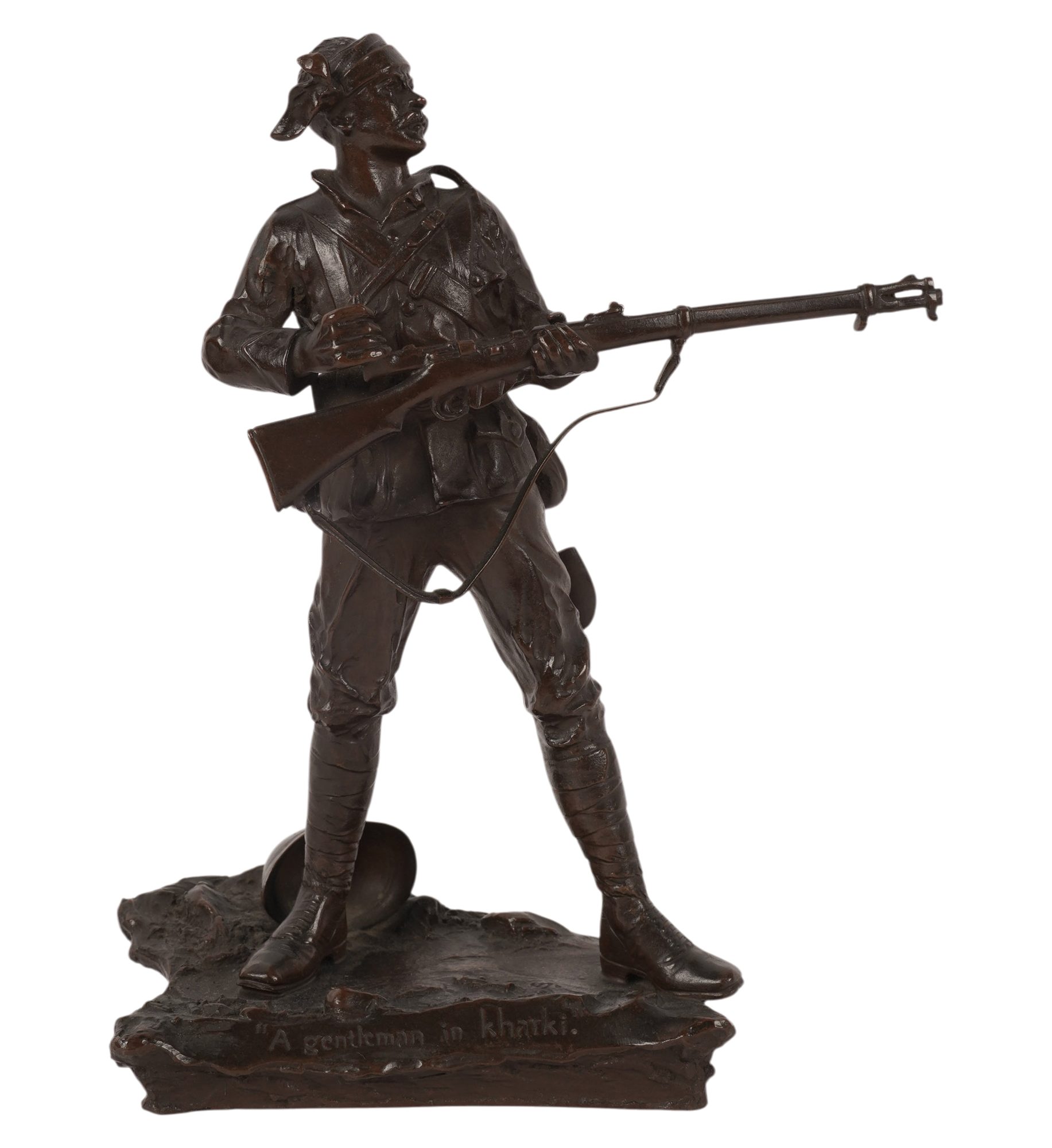 Mappin & Webb, A Gentleman in Khaki Bronze