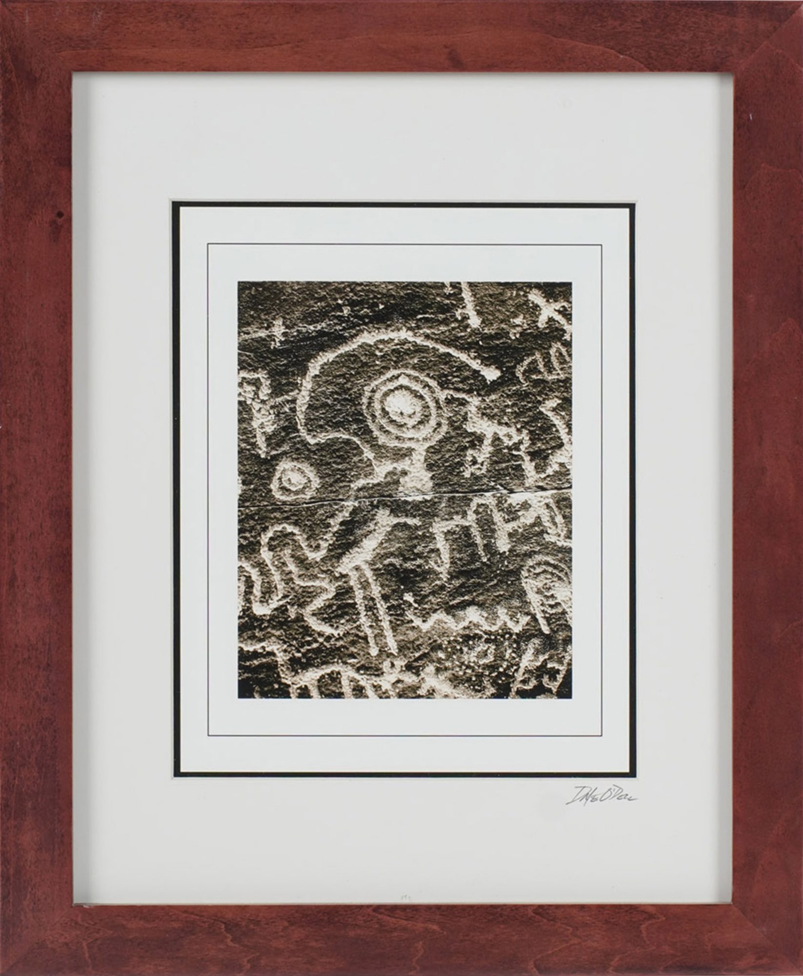 Dale O'Dell: Spiral Petroglyph