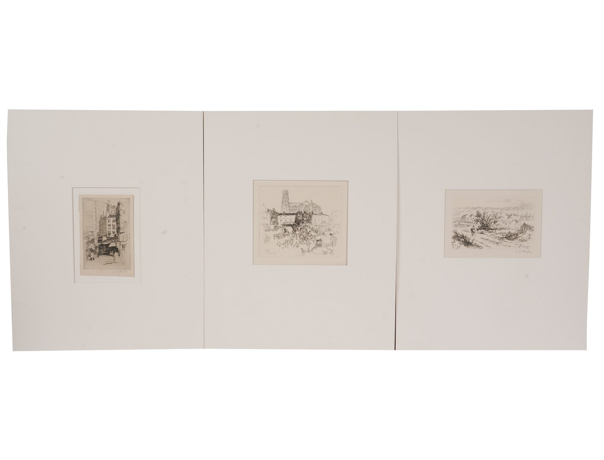 Three Etchings