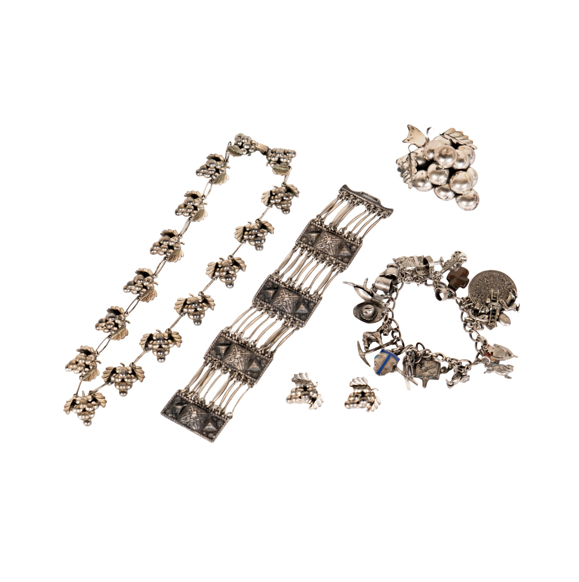 Group Of Silver Jewelry