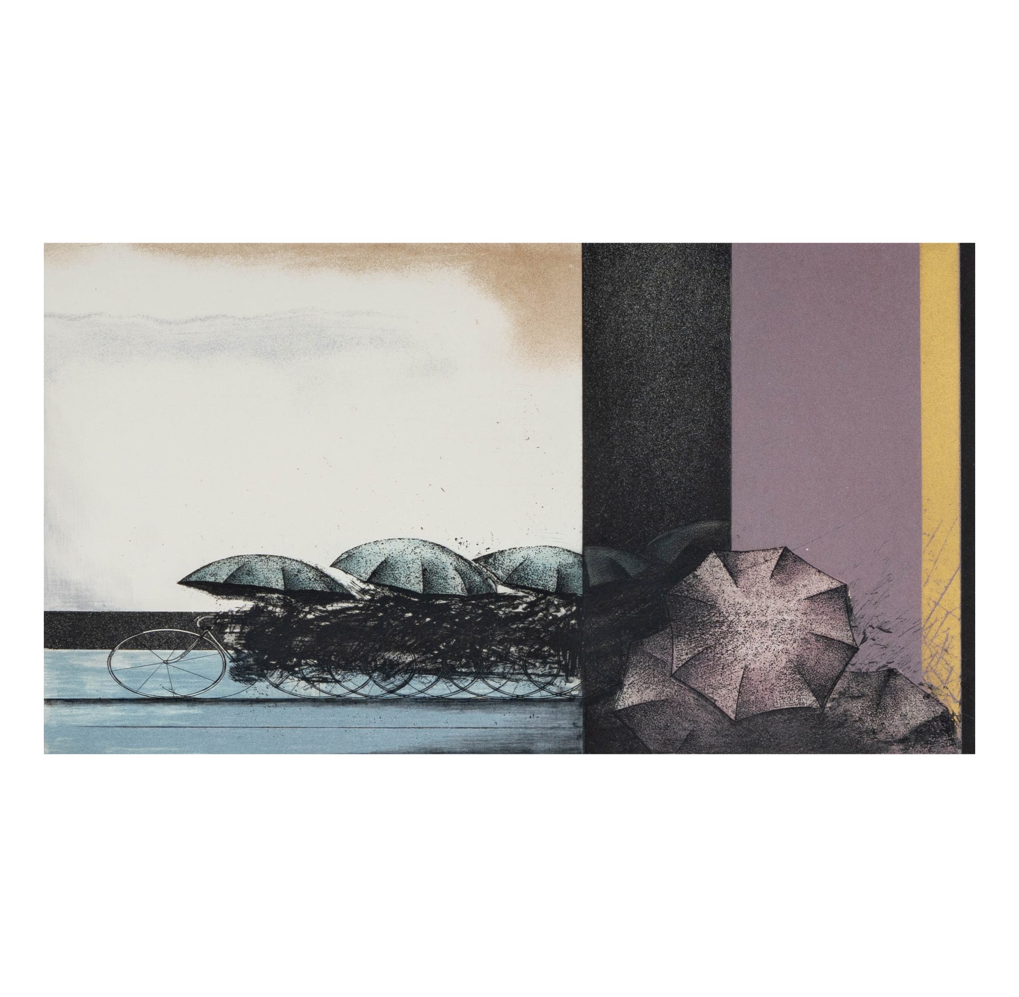 Shigeki Kuroda (Japanese, b.1953), Golden Rainbow