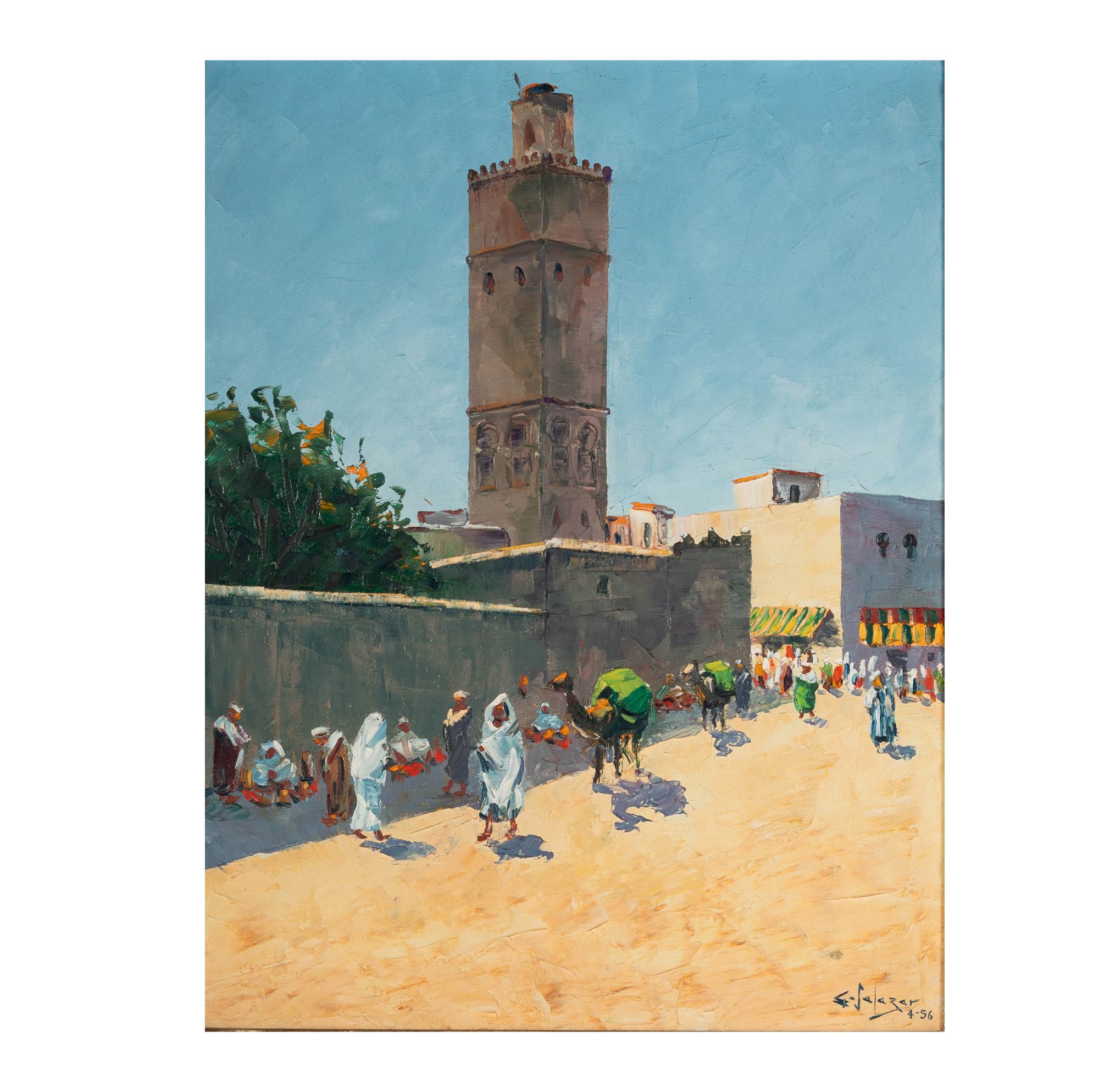 Orientalist Town Scene