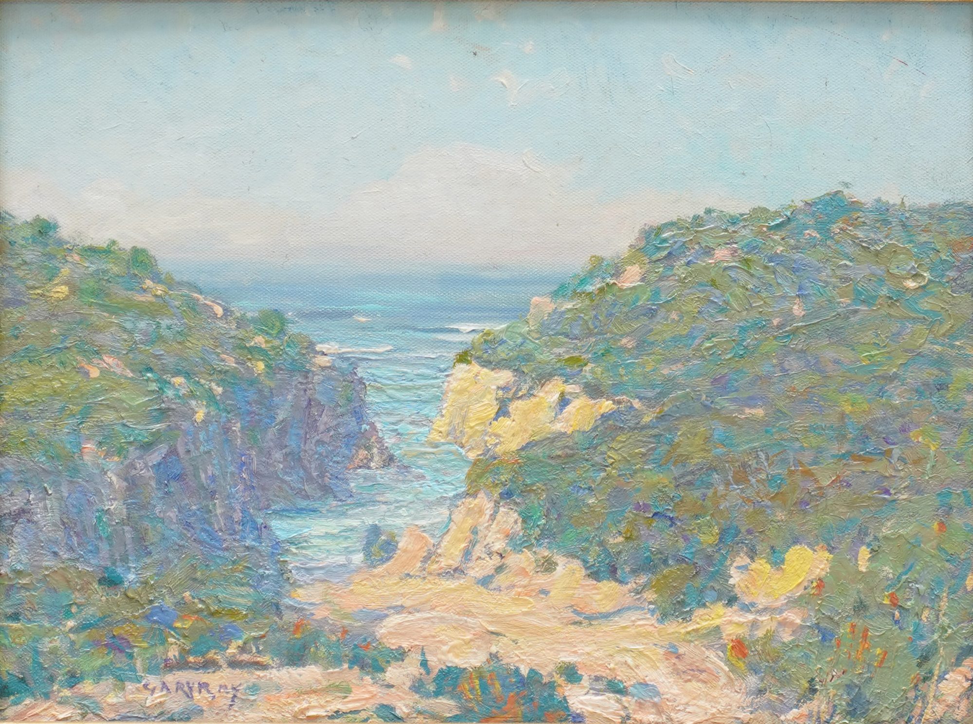 Gary Ray (American, b. 1952): California Coast