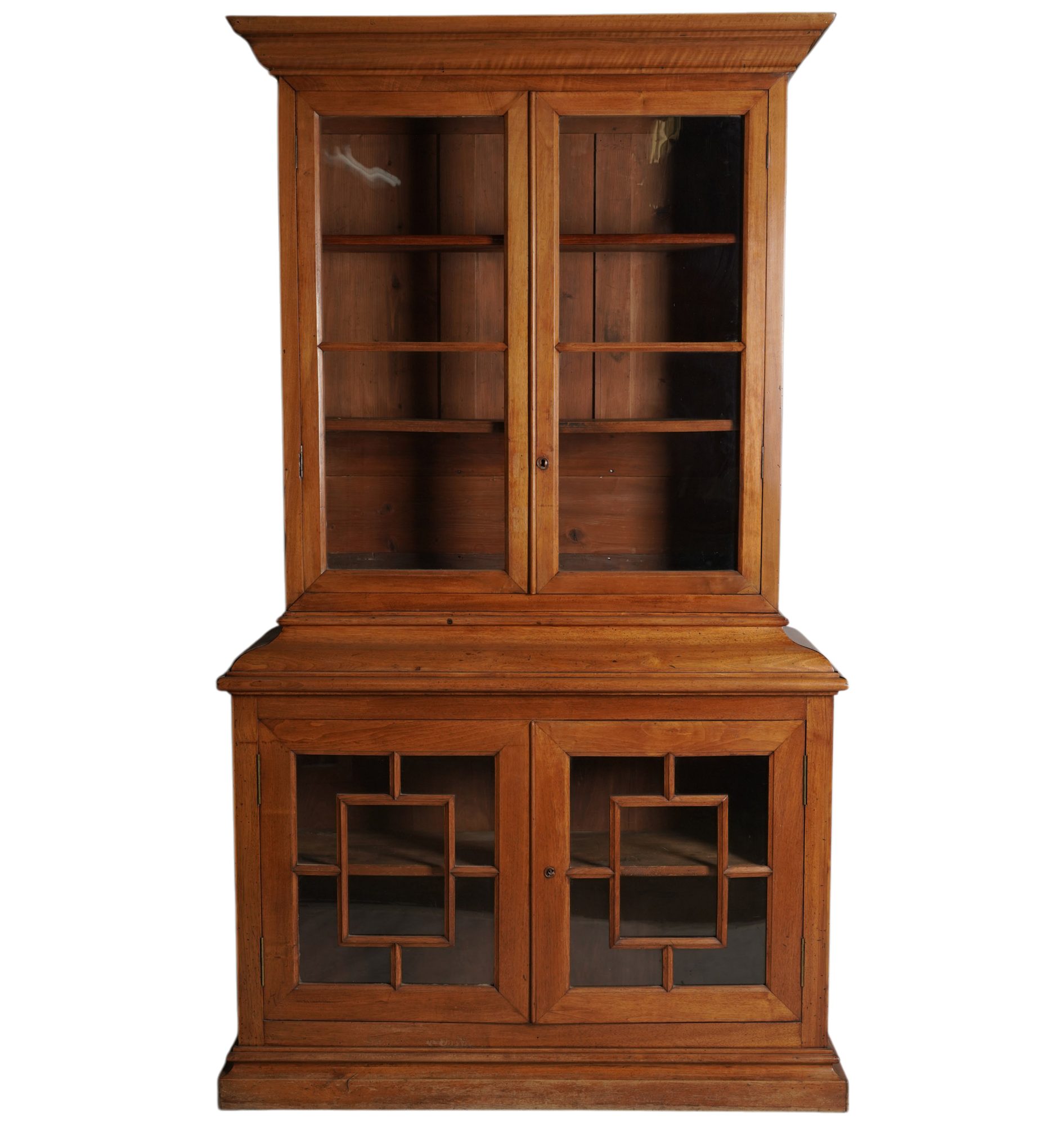 American Glass Front Bookcase