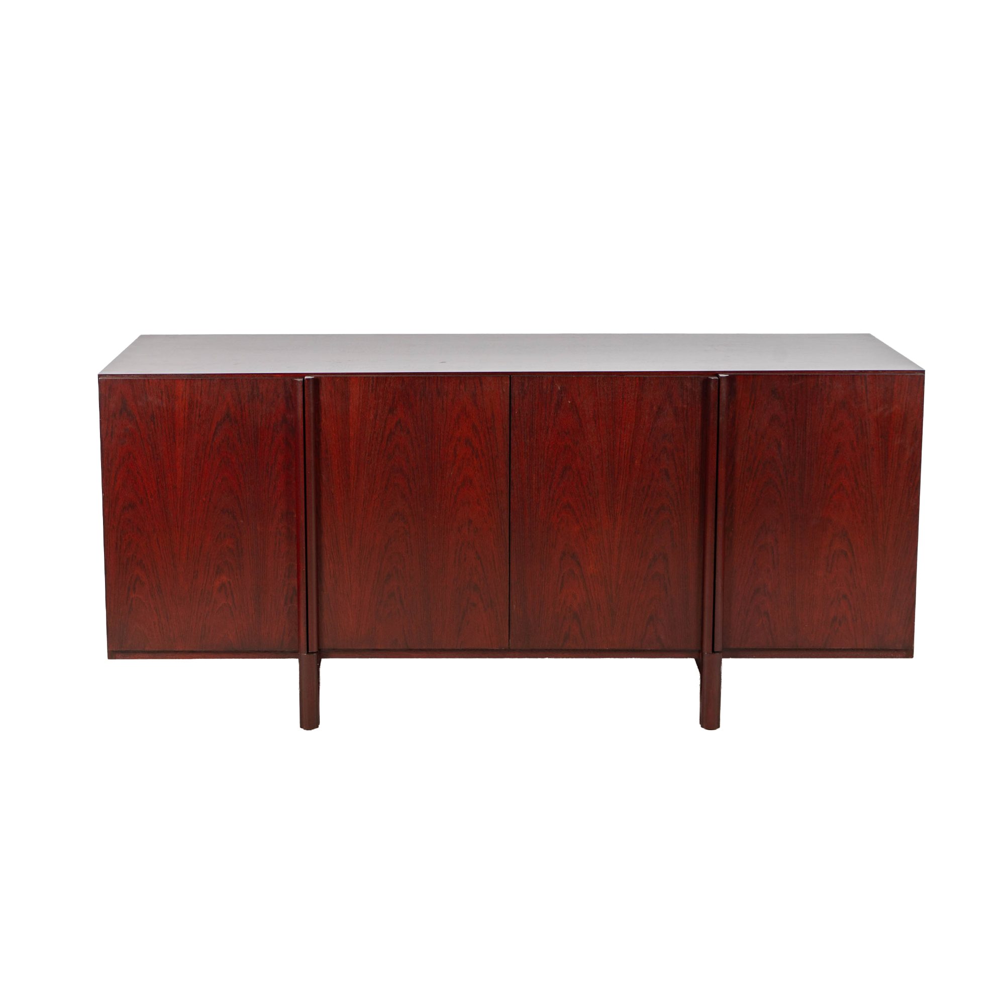 Modern Stained Mahogany Credenza