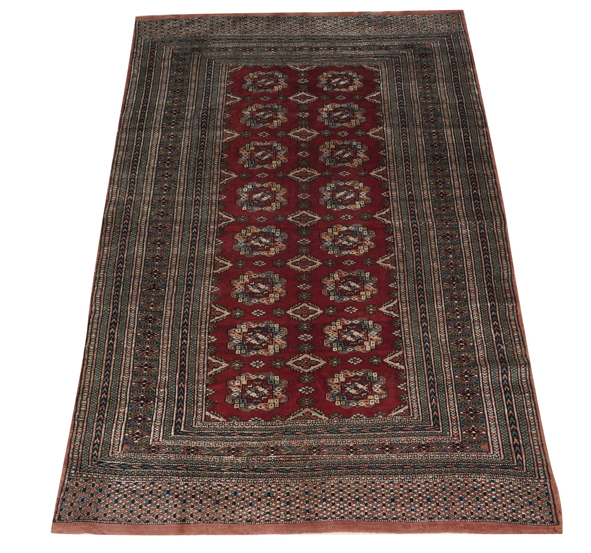 Persian Throw Rug 6'4" x 4'1"