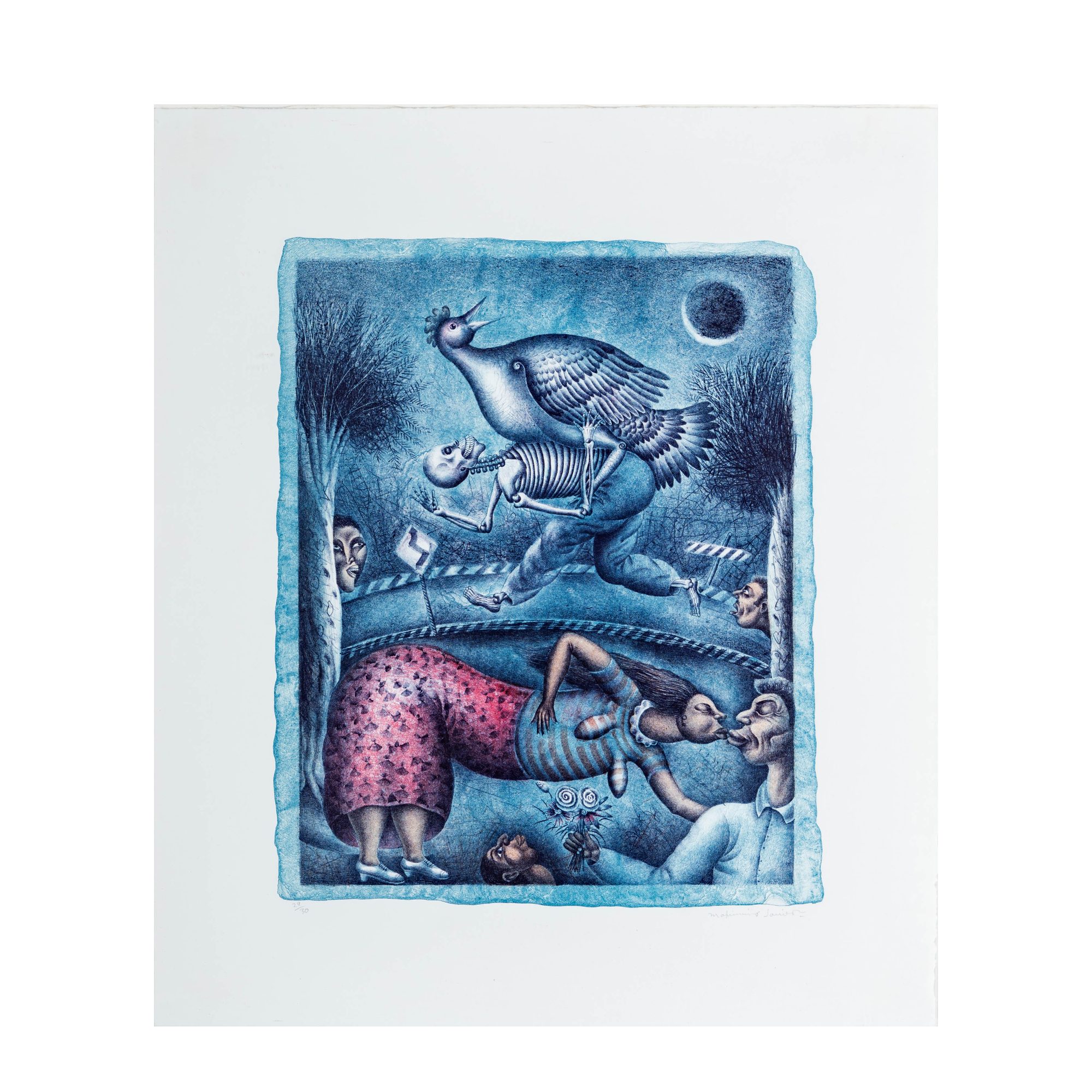 Maximino Javier Lithograph