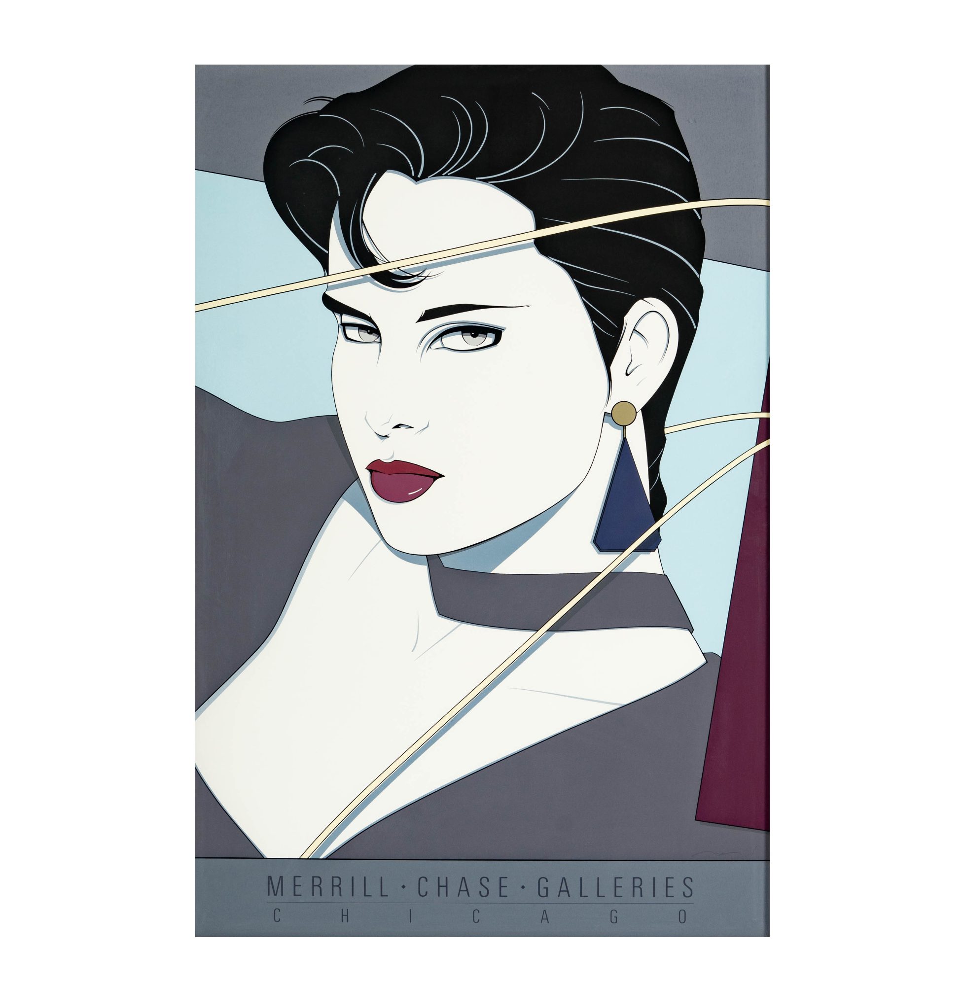 Patrick Nagel (1945-1984), Commemorative No.11, Merrill Chase Galleries