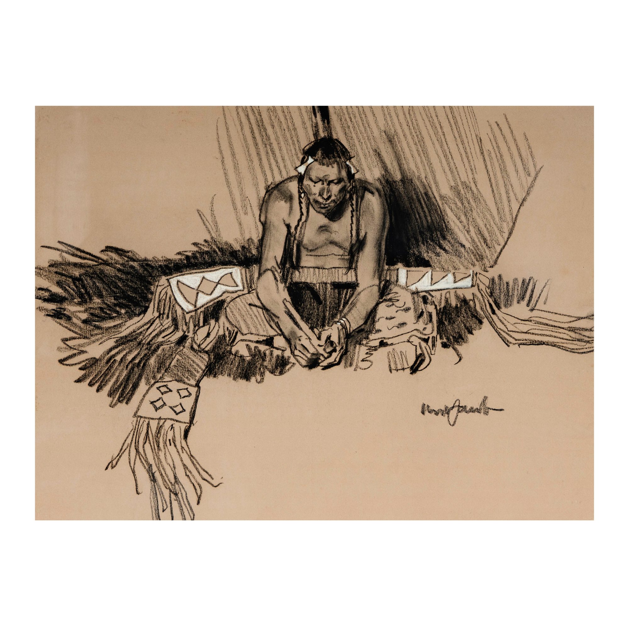 Ned Jacob (1938-2025), North Backfoot Portrait