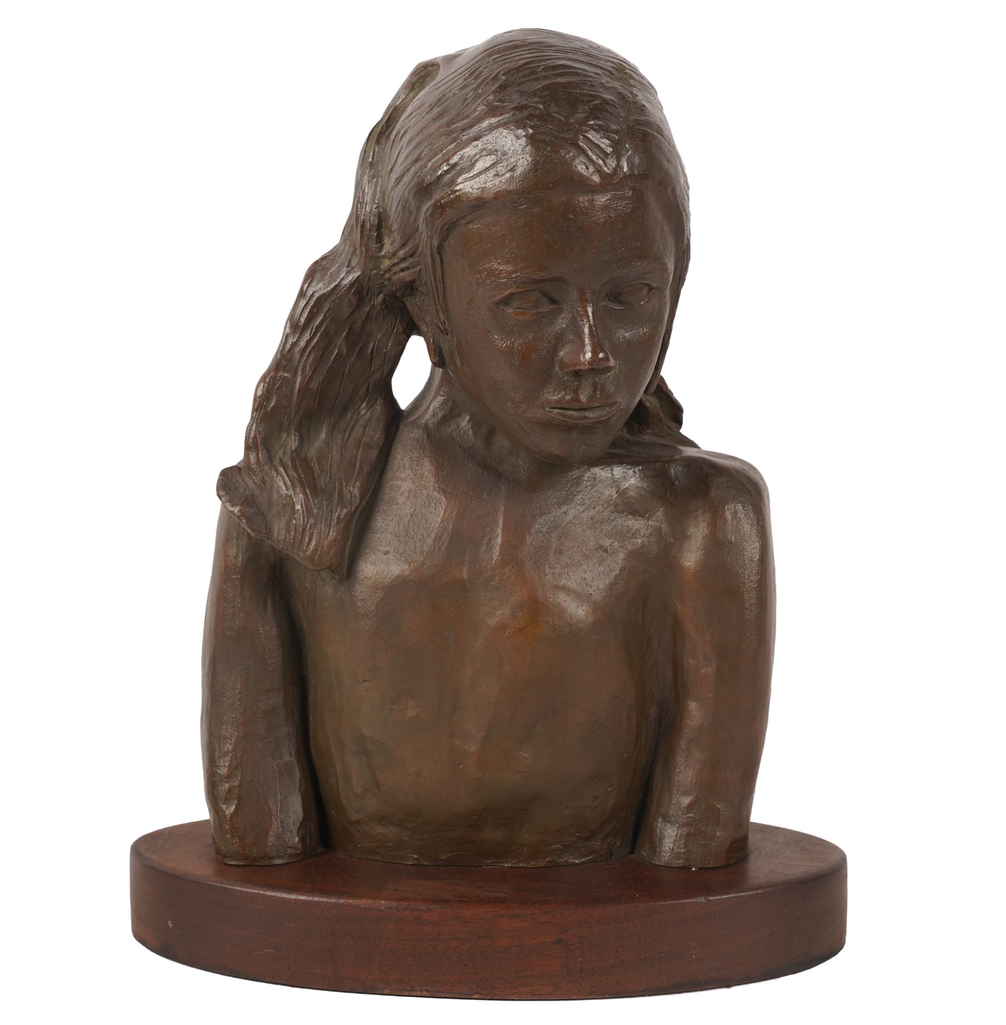 20th Century: Bronze of a Girl