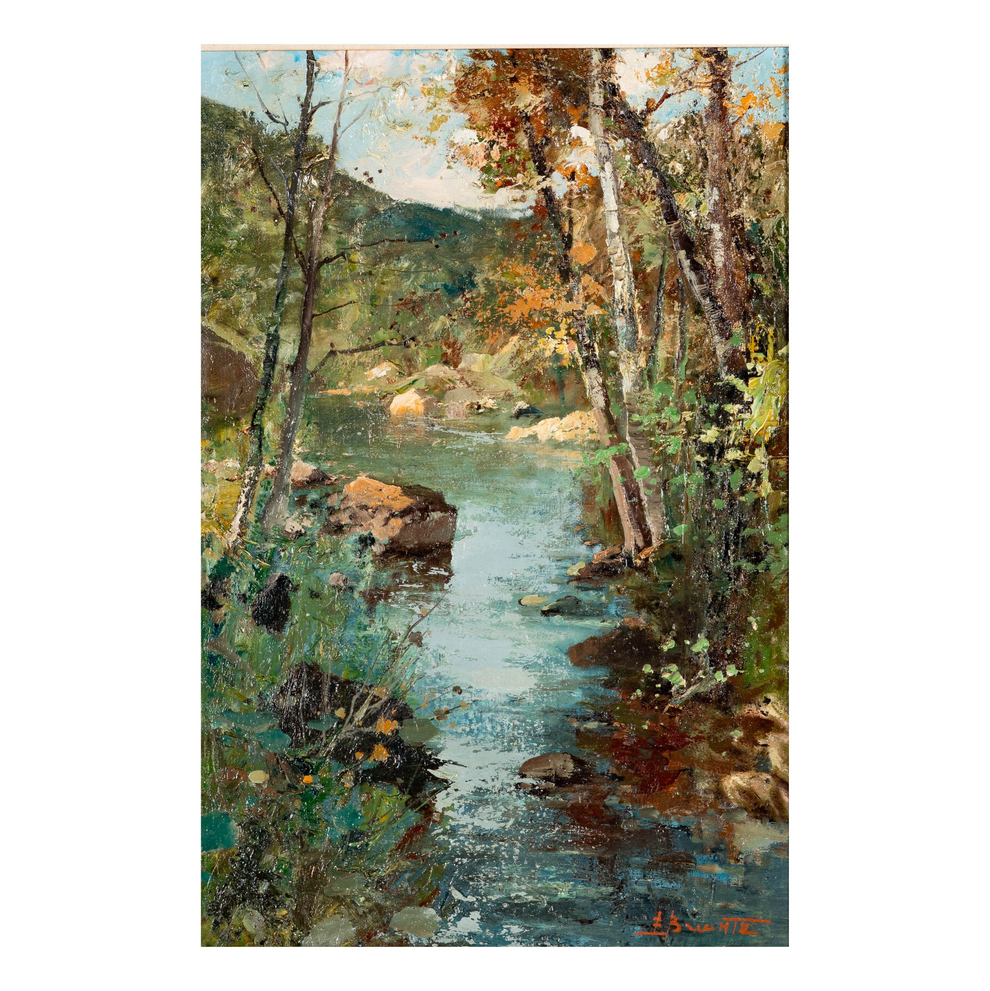 Ezelino Briante (1901-1971), Hidden River