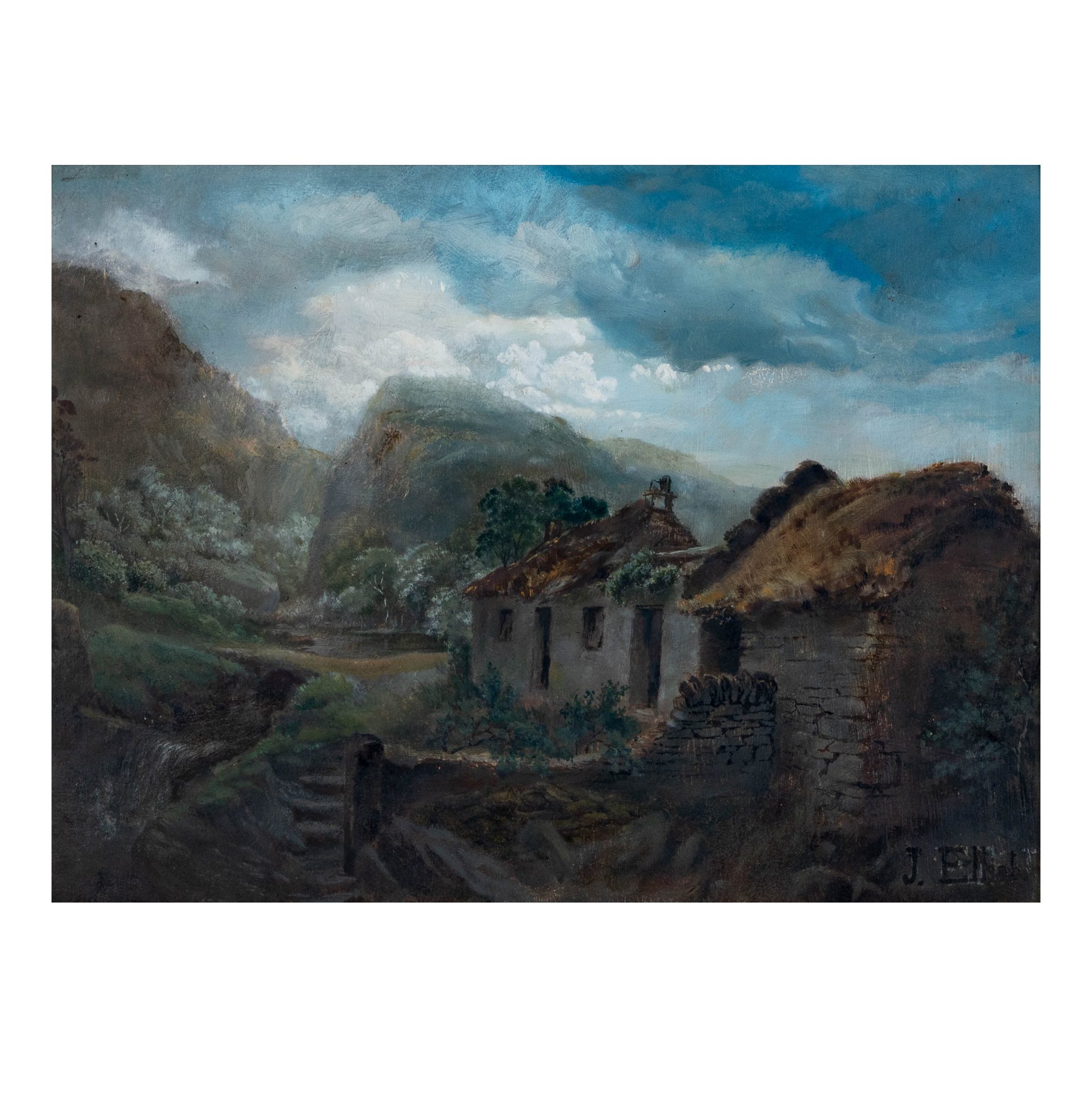 Landscape with House Painting