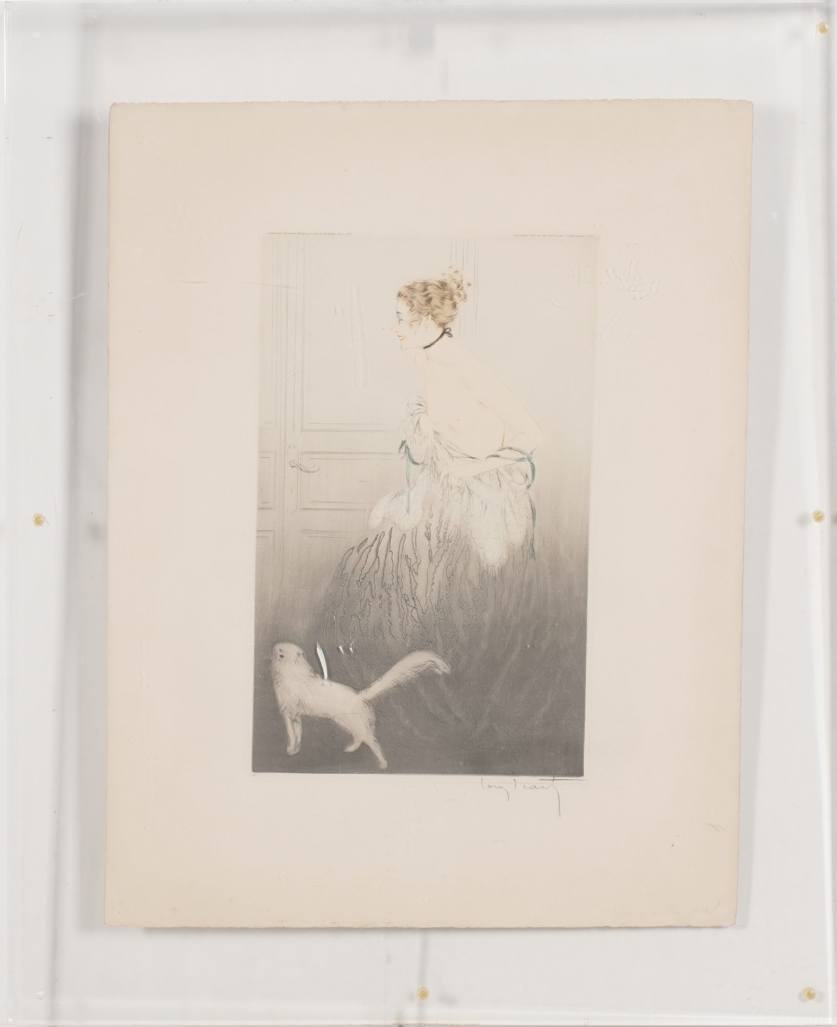 Louis Icart, "Do Not Enter"