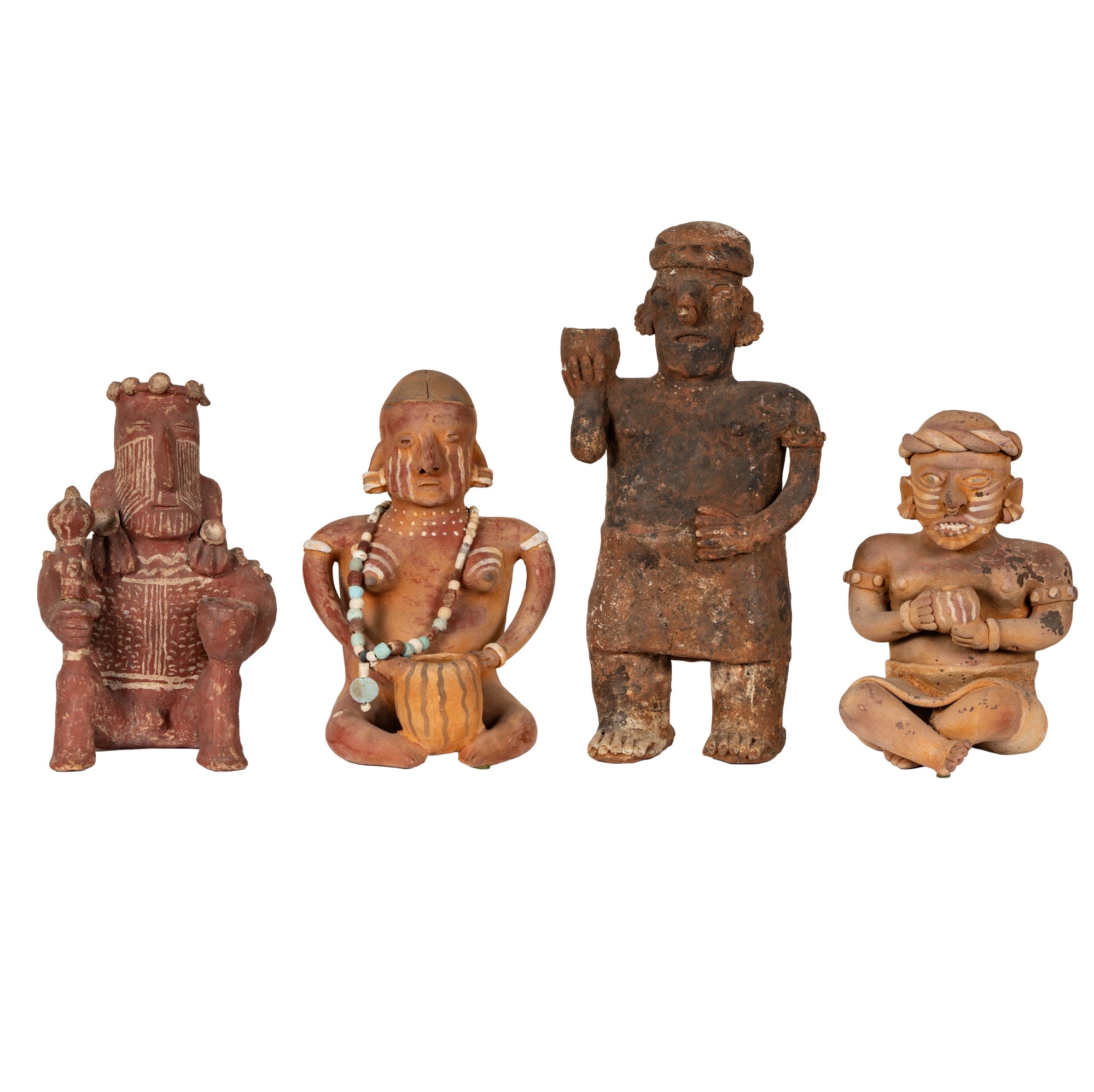 Four Pre-Colombian Figures