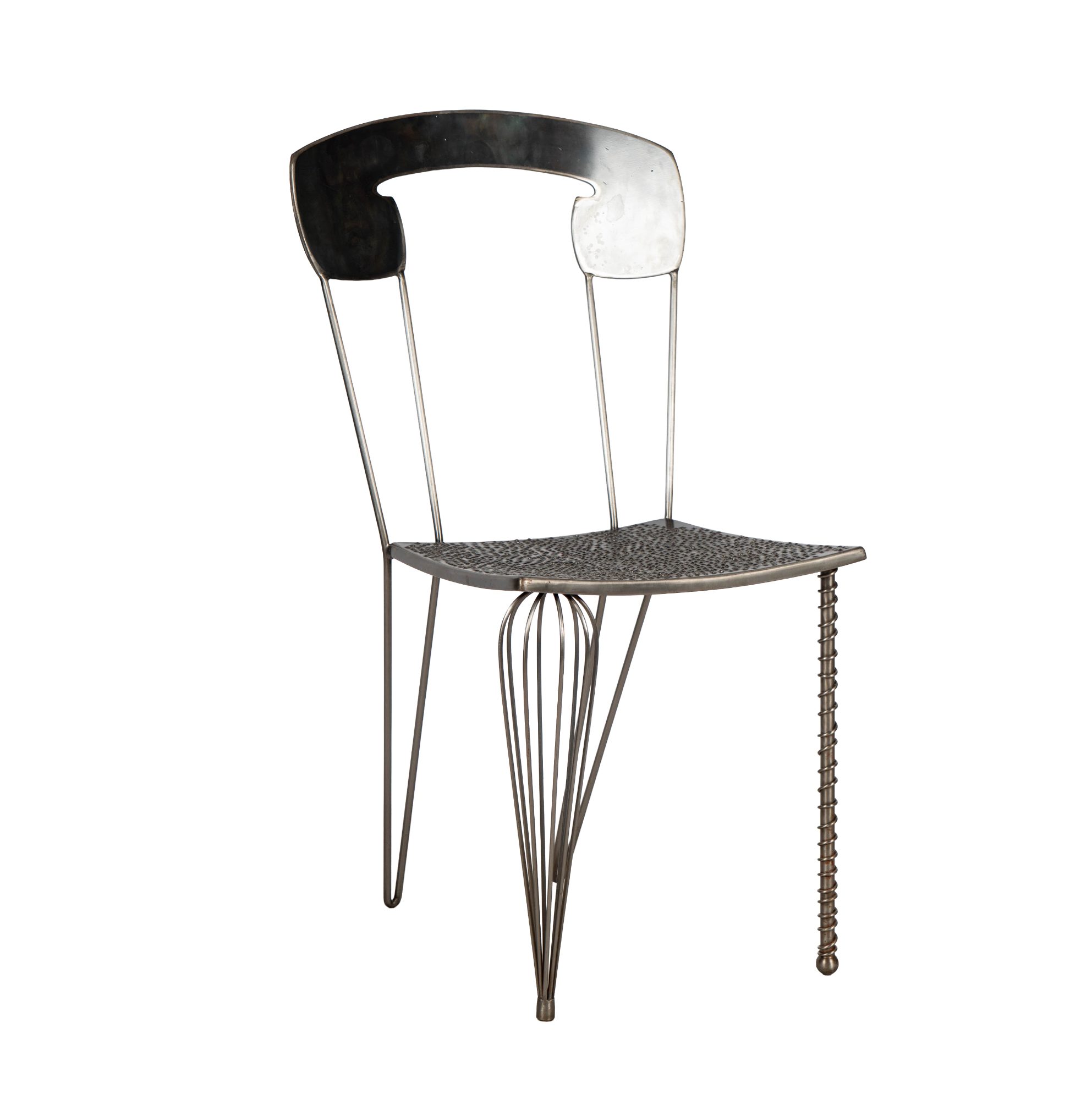 Metal Sculptural Chair