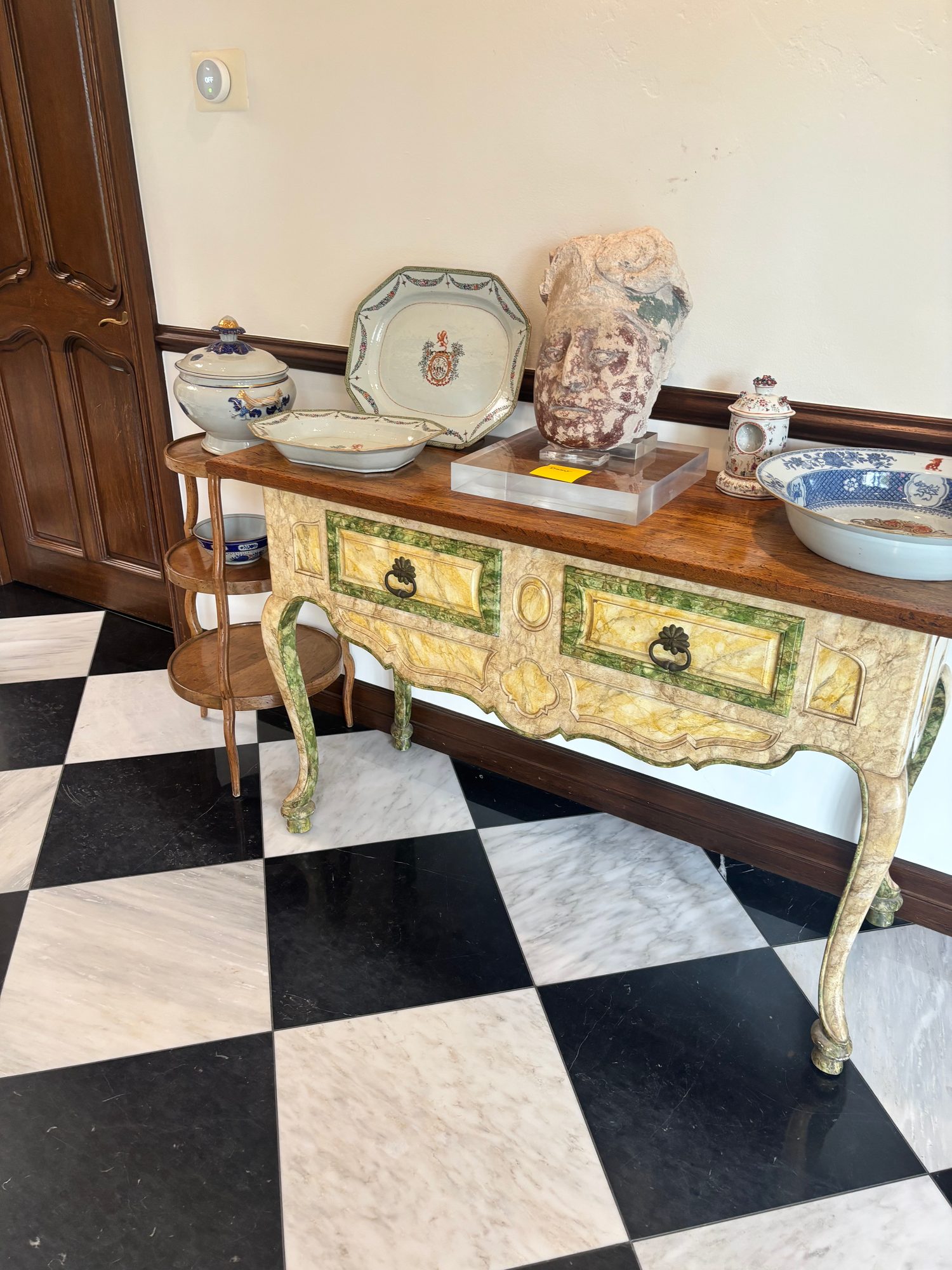 Painted Console