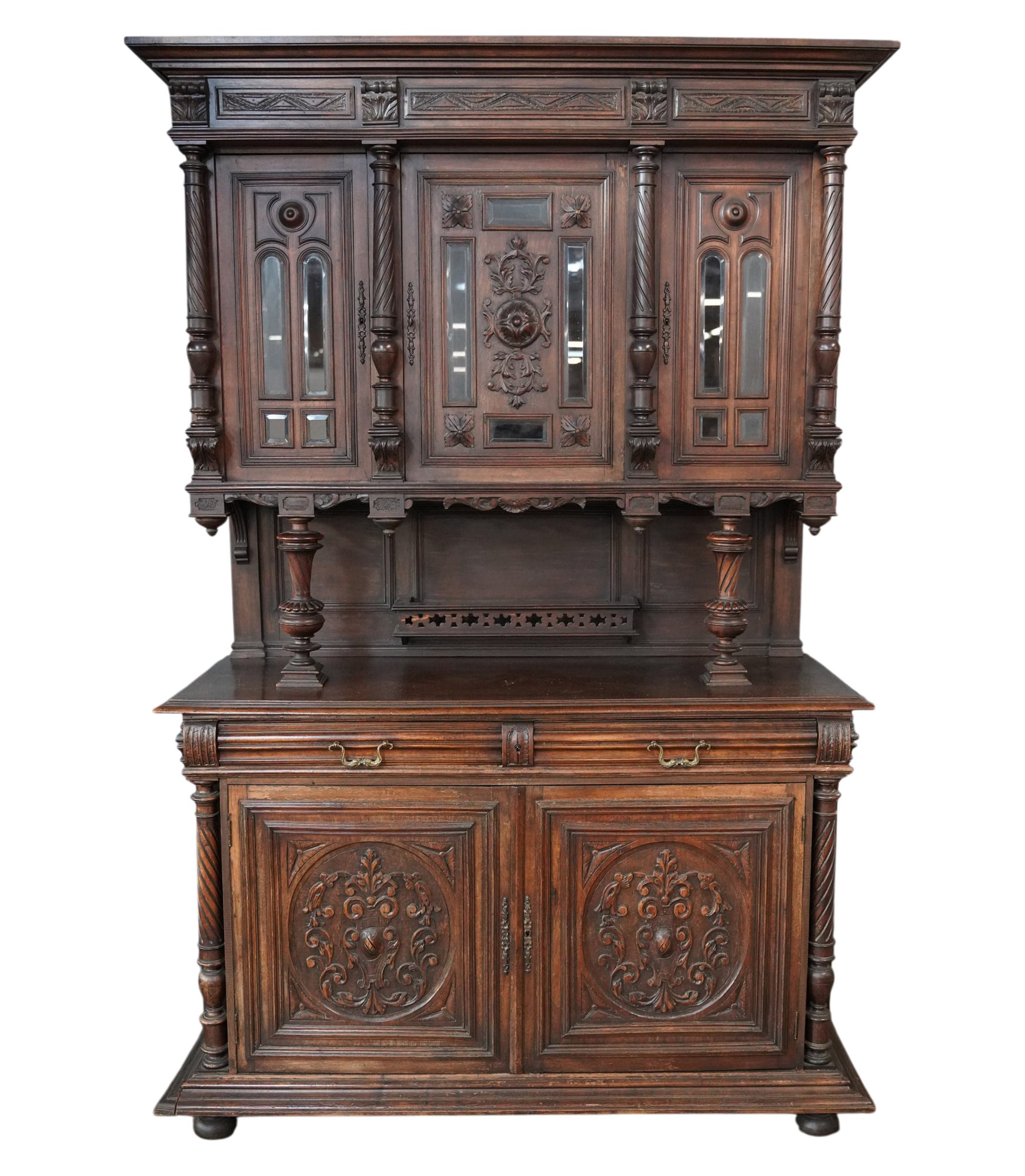 Renaissance Style Multi Part Cabinet