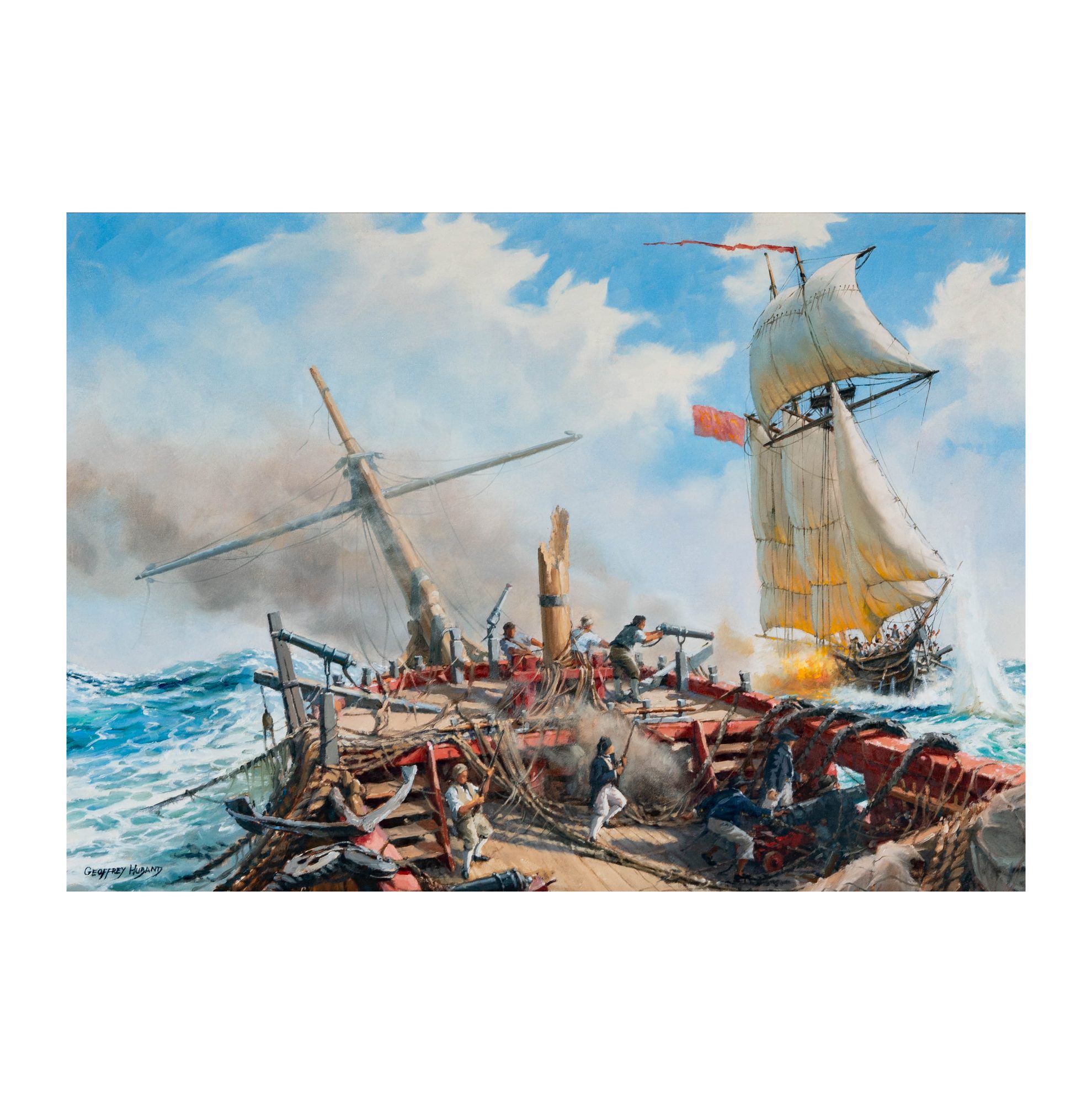 Geoffrey Huband (B. 1945), Stand Into Danger