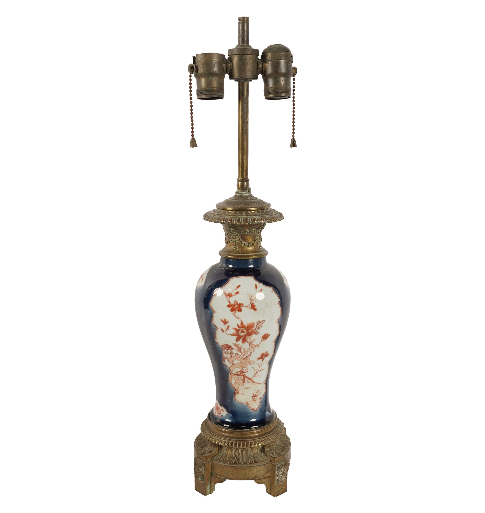Chinese Porcelain Vase Mounted as Lamp