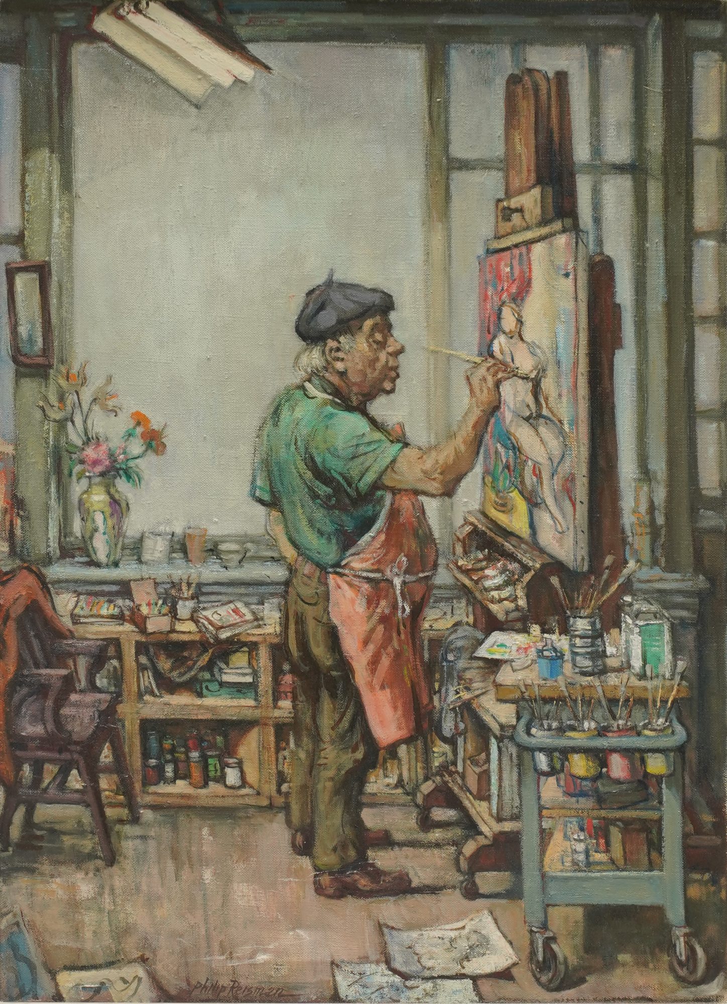 Philip Reisman, 1904-1992, Hal Frater-Master Painter