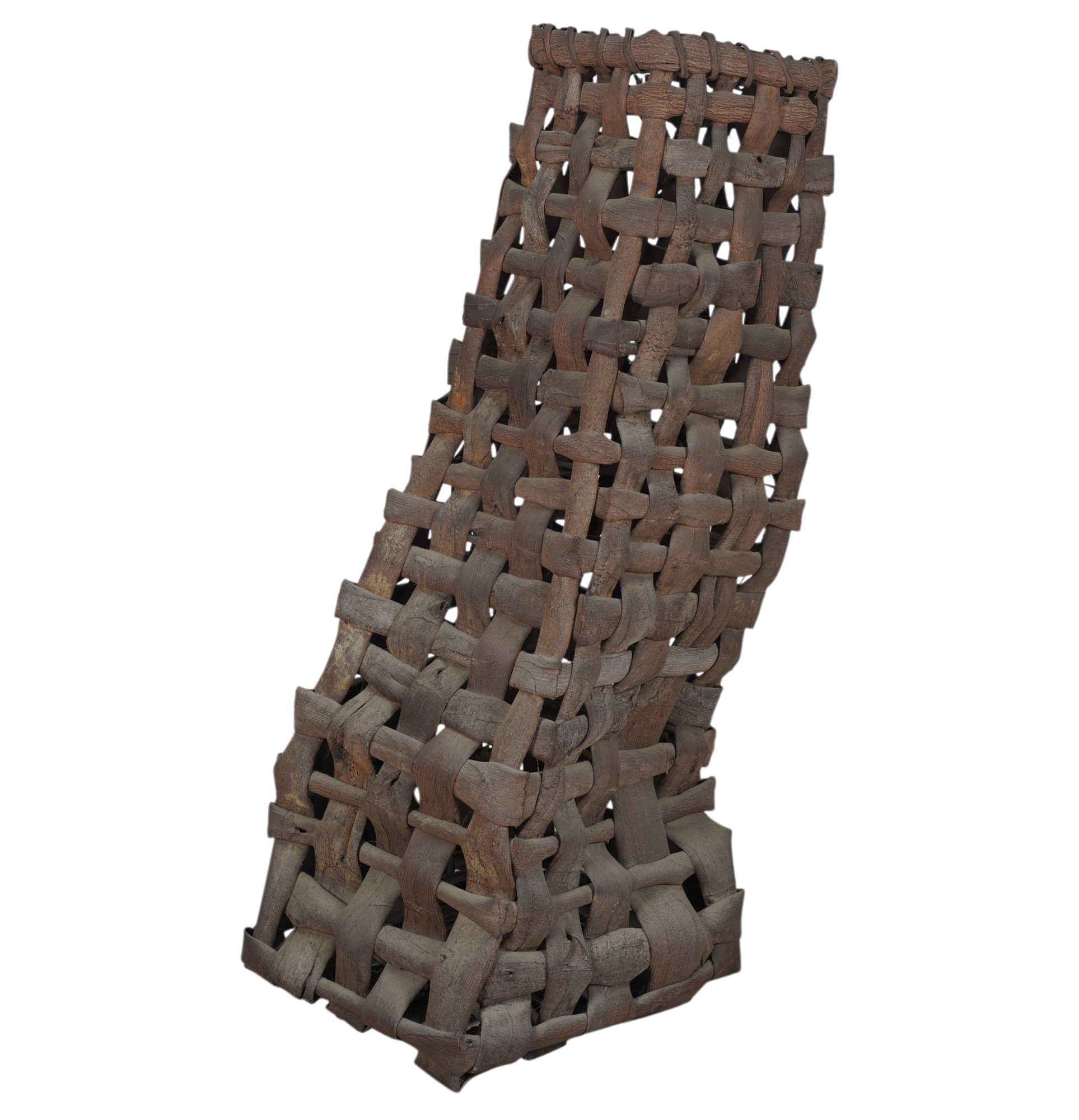 Large Woven Fishing Basket