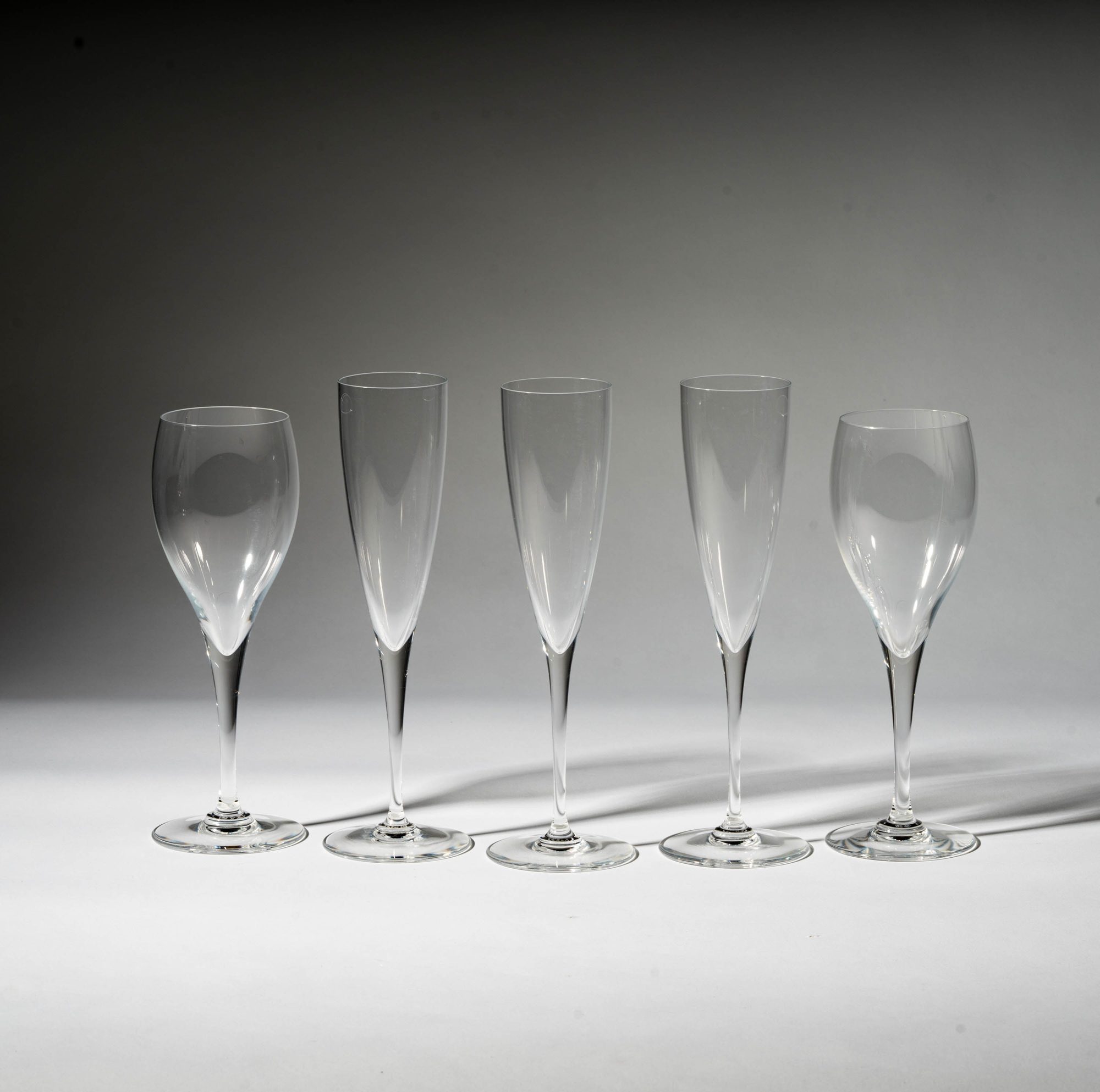 A Collection of Baccarat Stemware