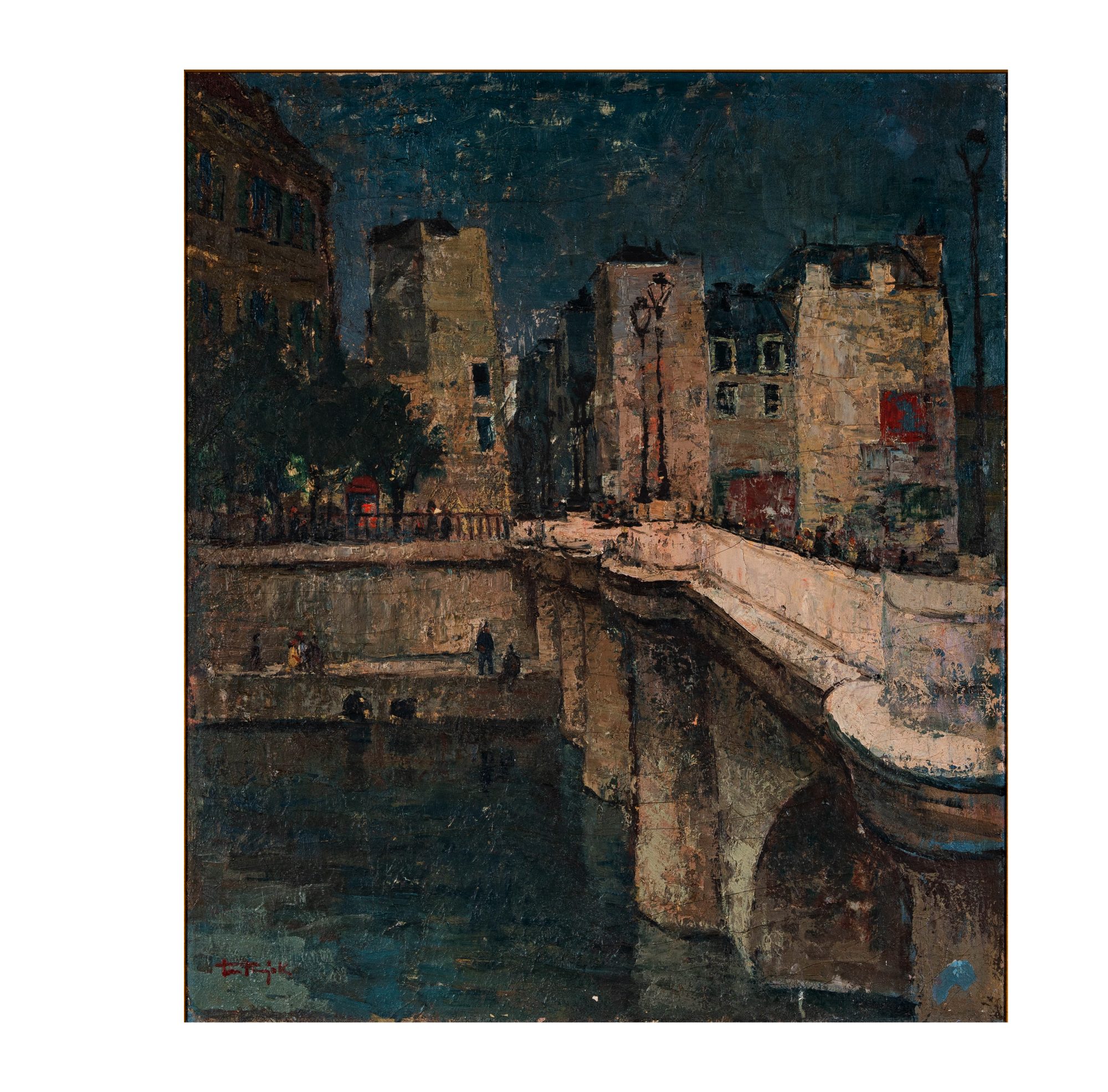 Pont Neuf Bridge Parisian Scene