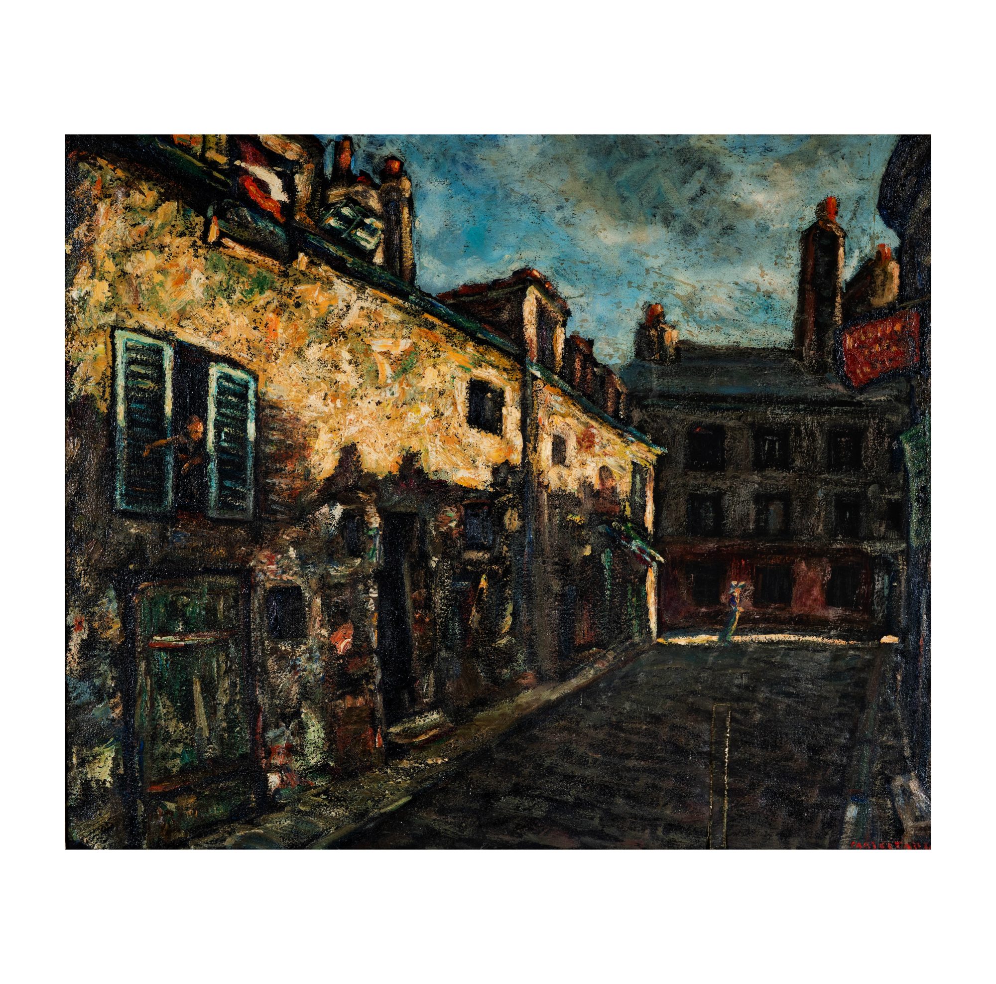 Parisian Street Scene