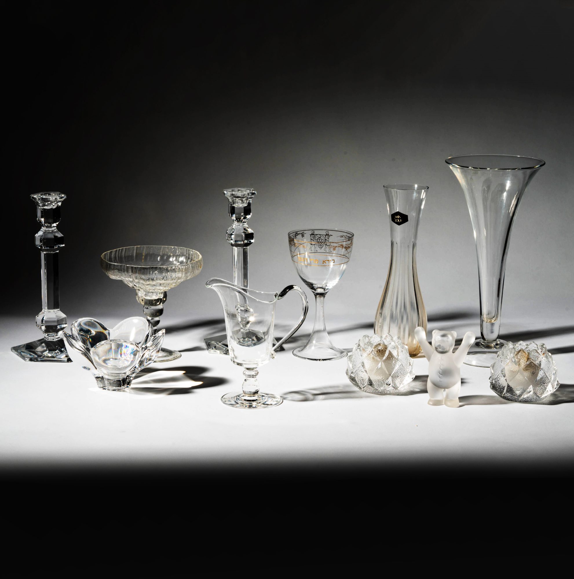A Collection of Designer Crystal Objects