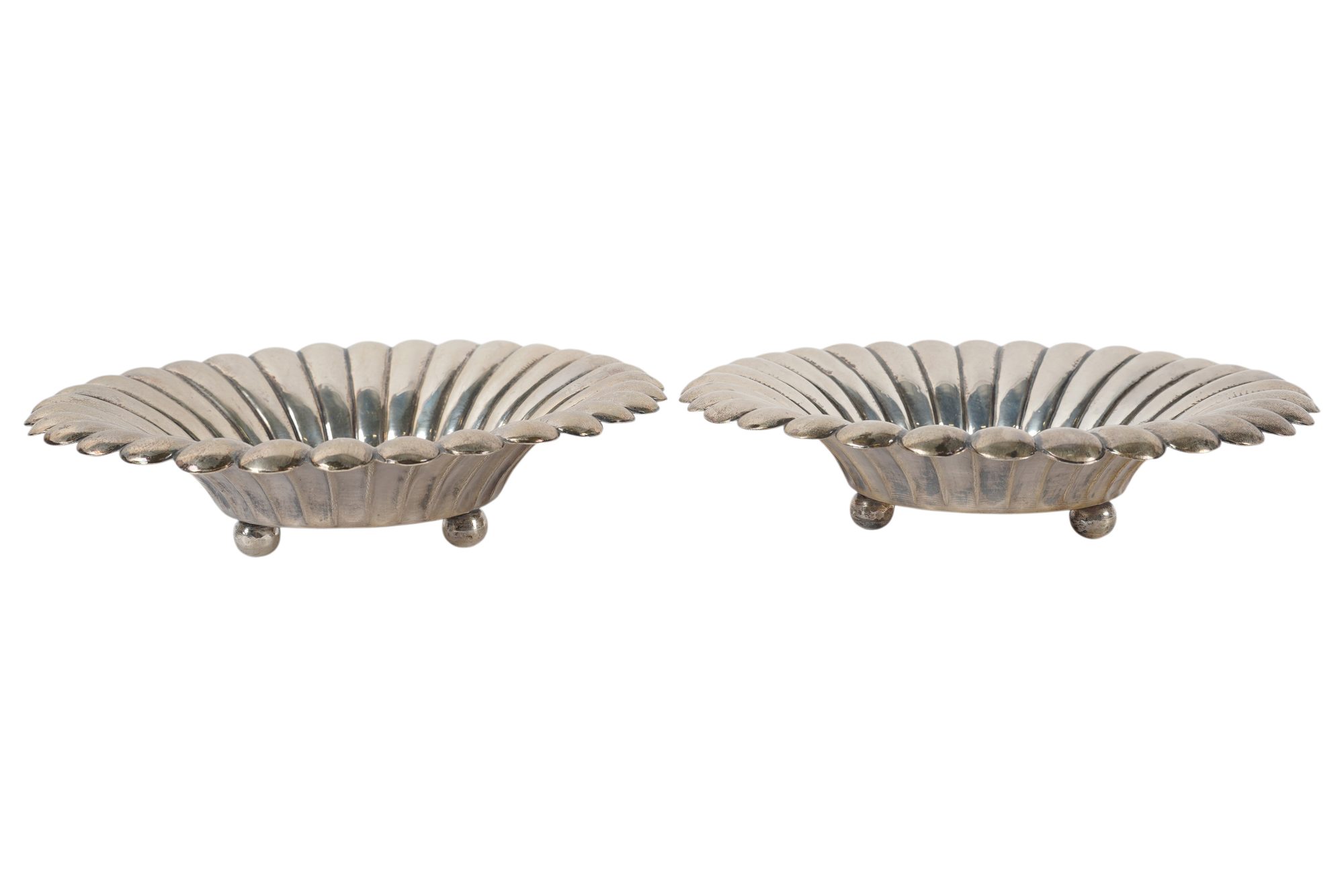 A Pair of Mexican Silver Bowls