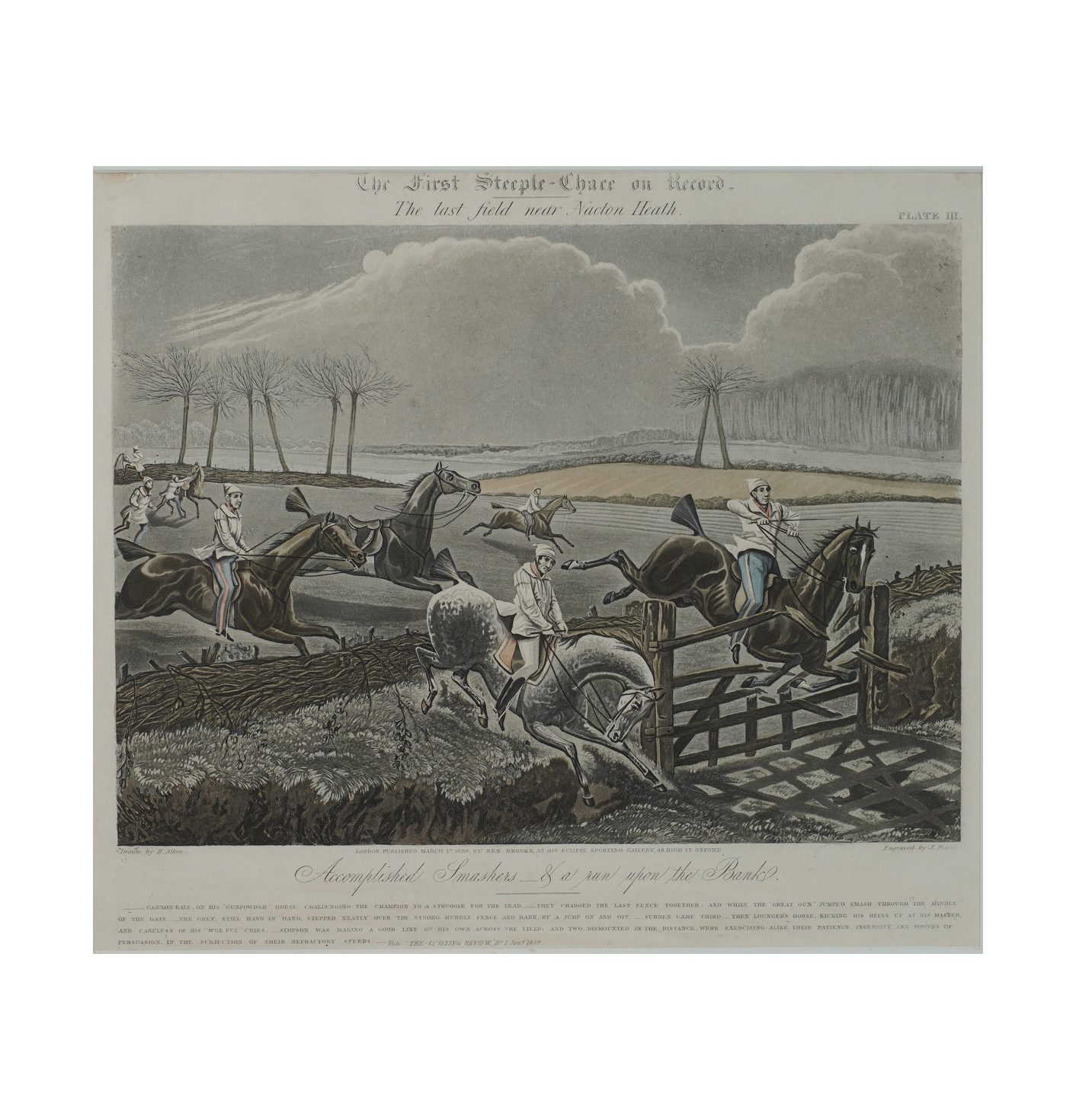 The First Steeple-Chase on Record