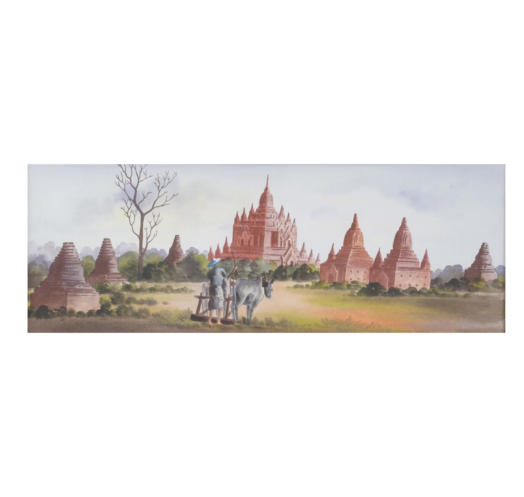 Pair of Southeast Asian Watercolors