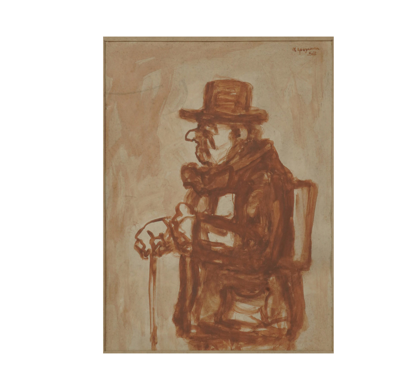 Man with Cane