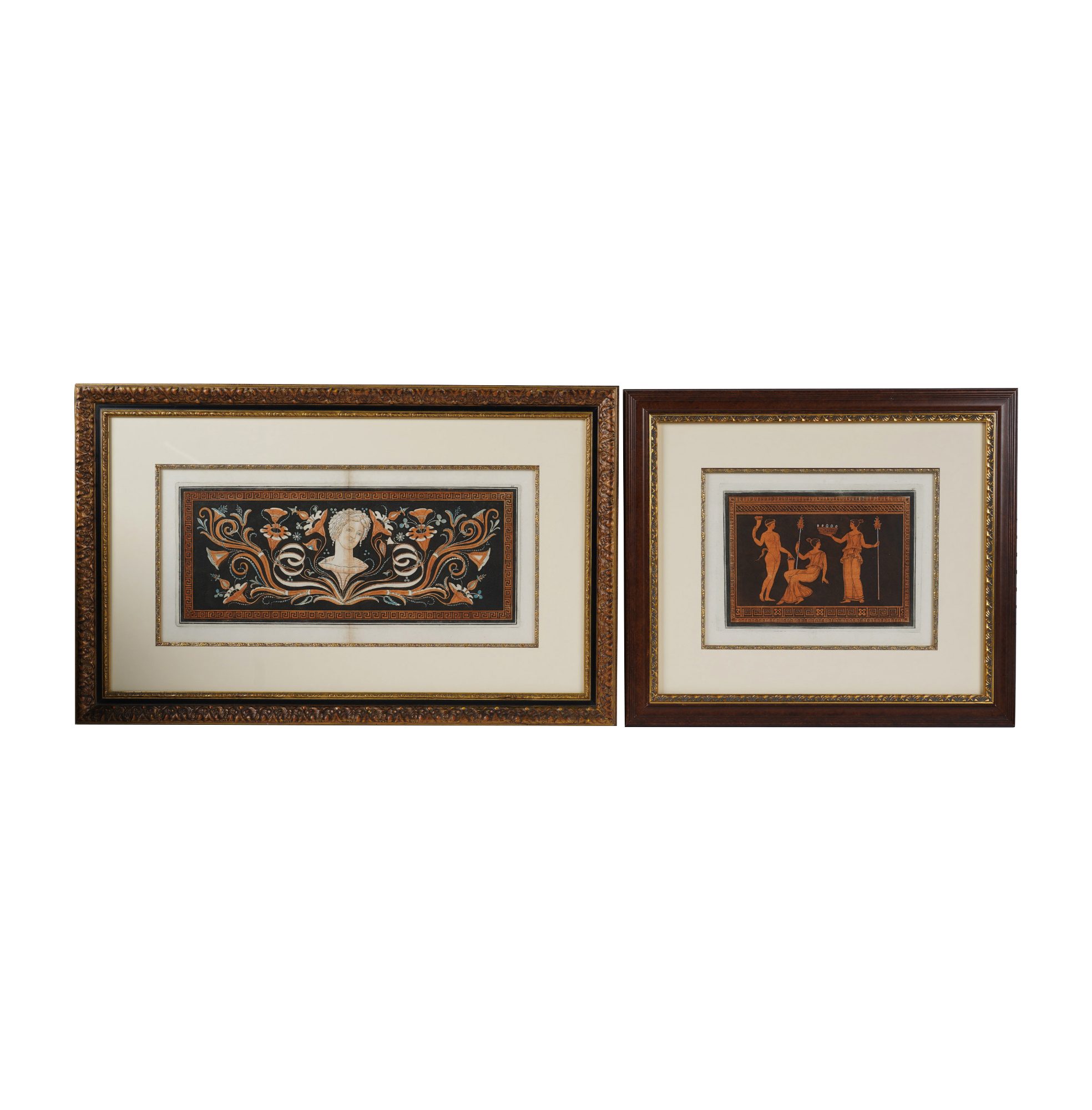 Sir William Hamilton, Two Neoclassical Engravings
