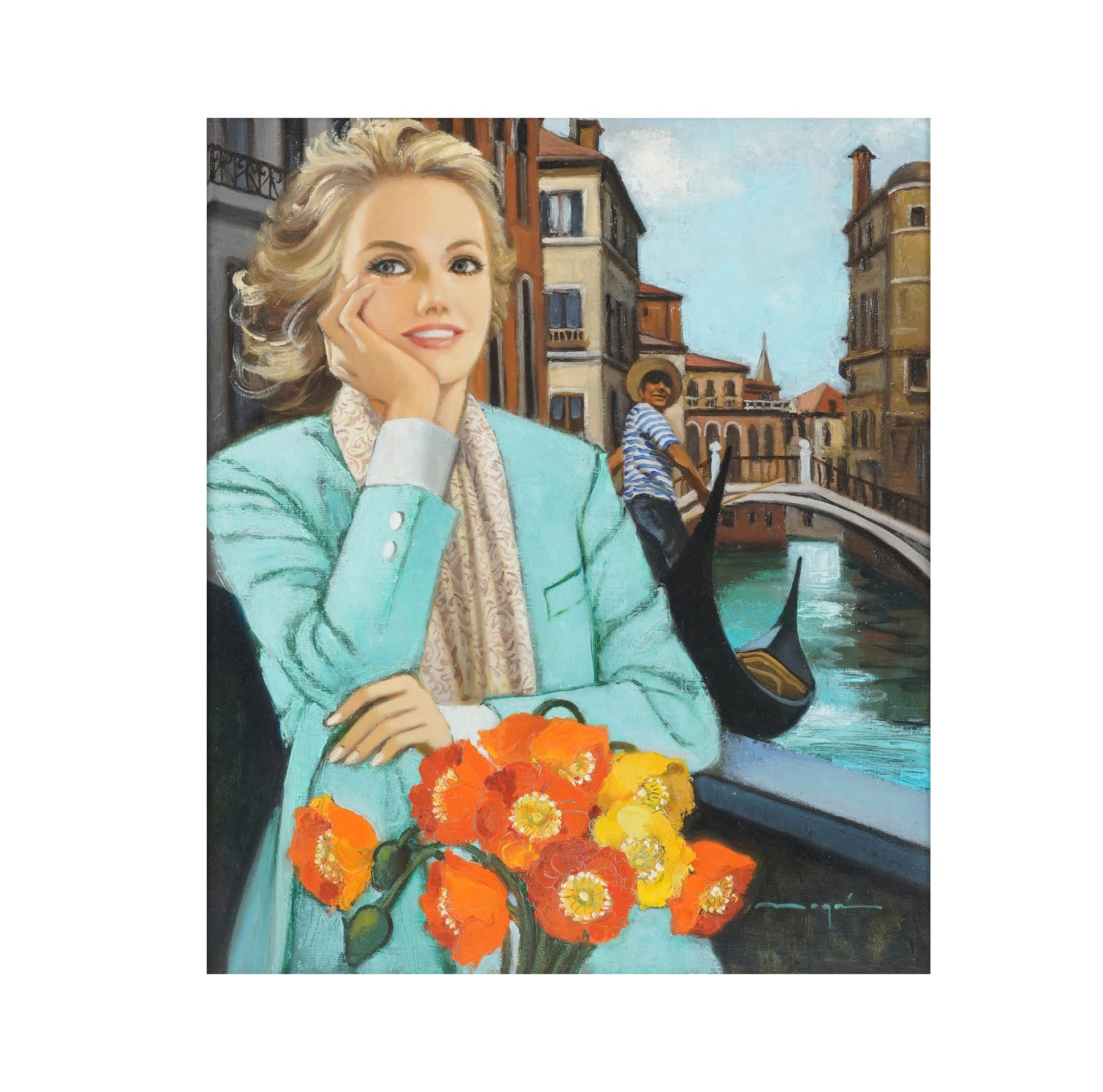 Venice Canal Portrait