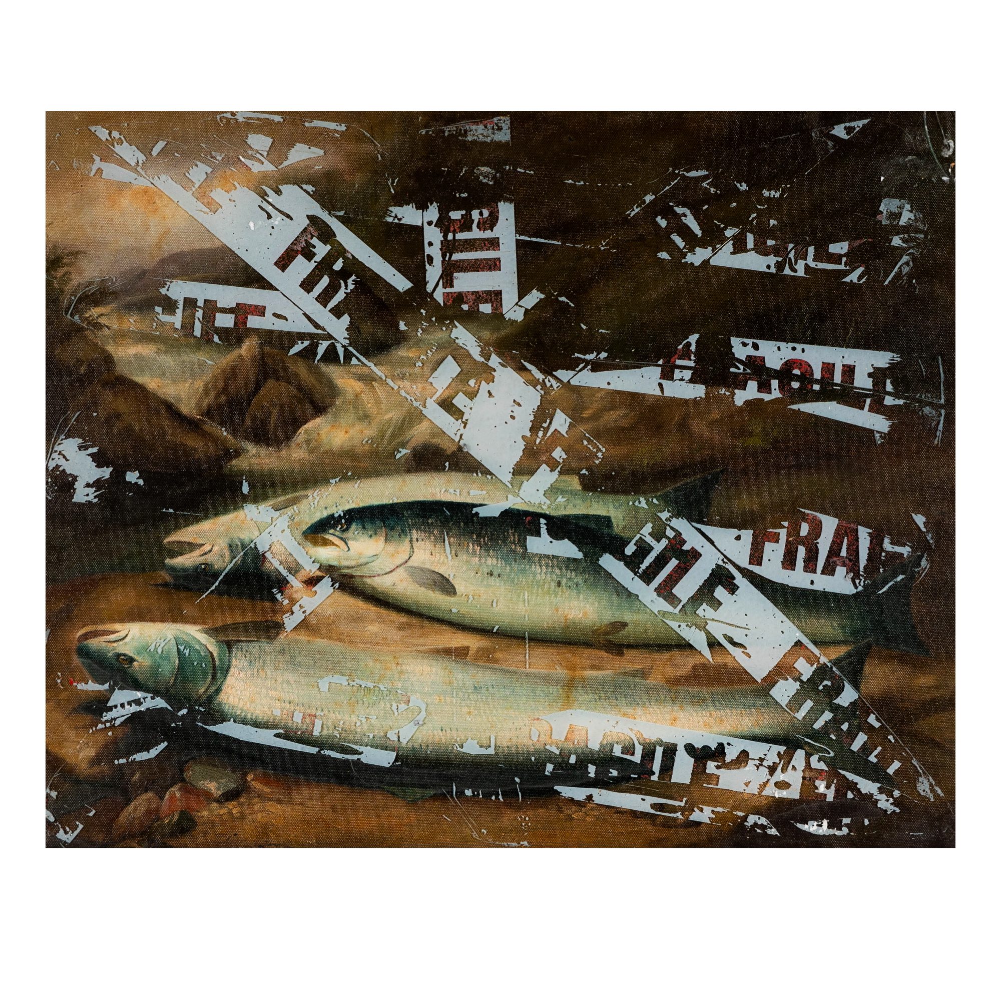 FIsh and Stream Still Life