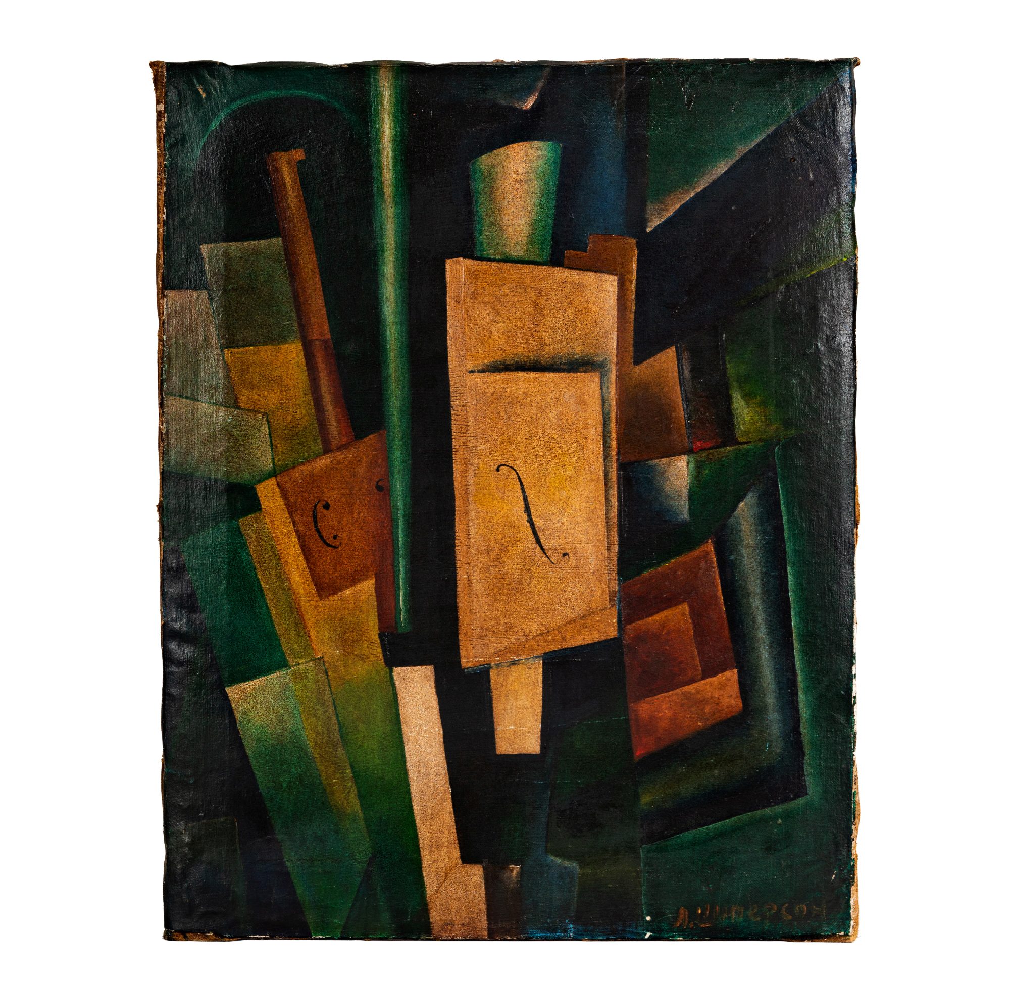 Russian Cubist Painting