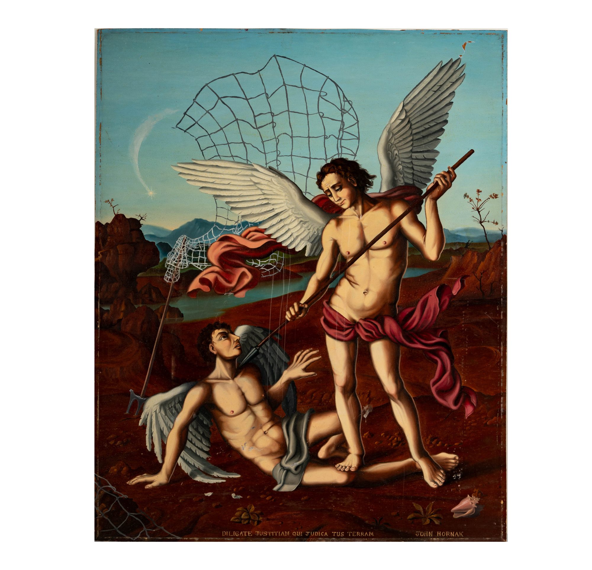 St. Michael Overpowering Satan