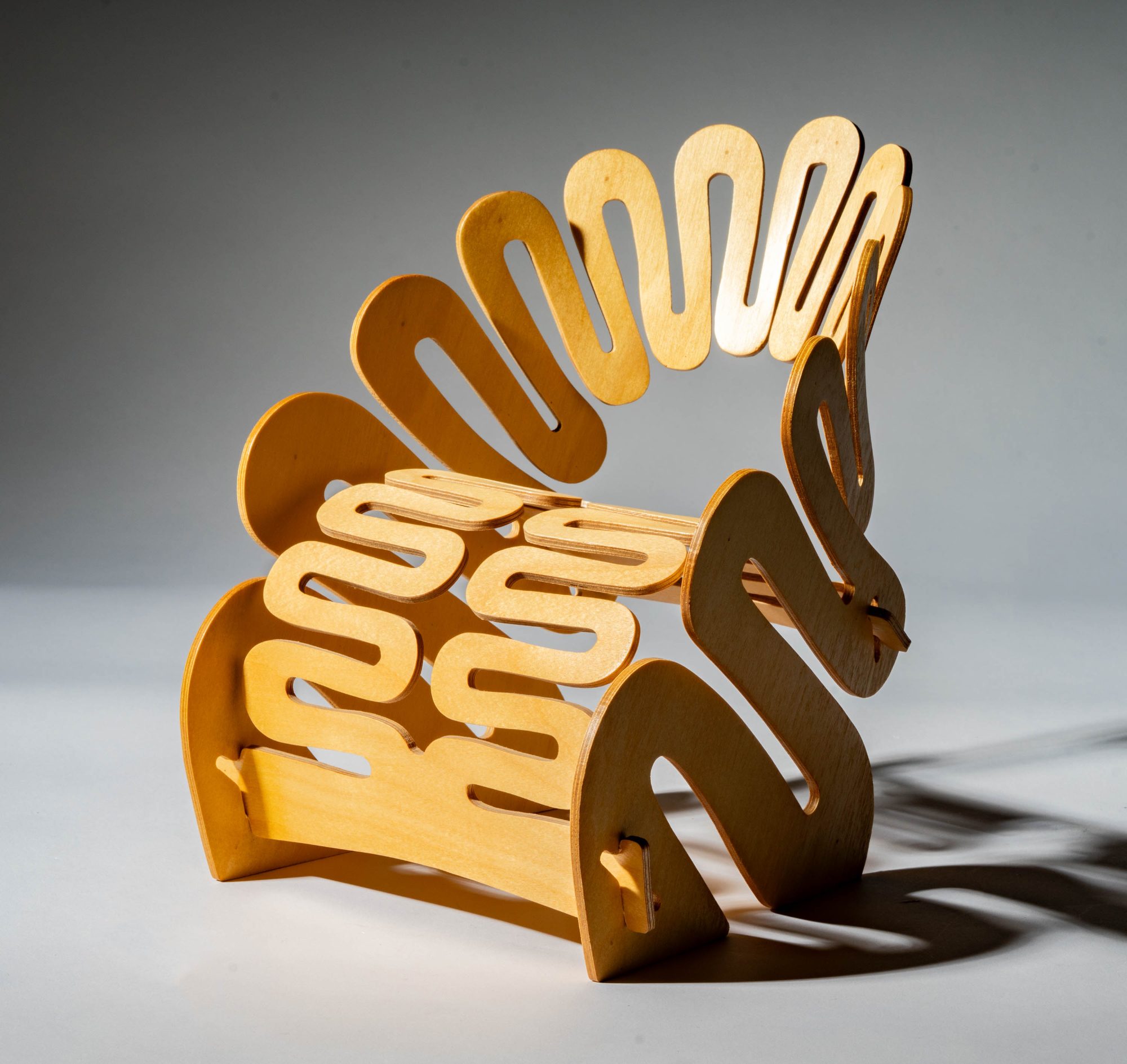 Gregg Fleishman Diminutive Plywood Chair