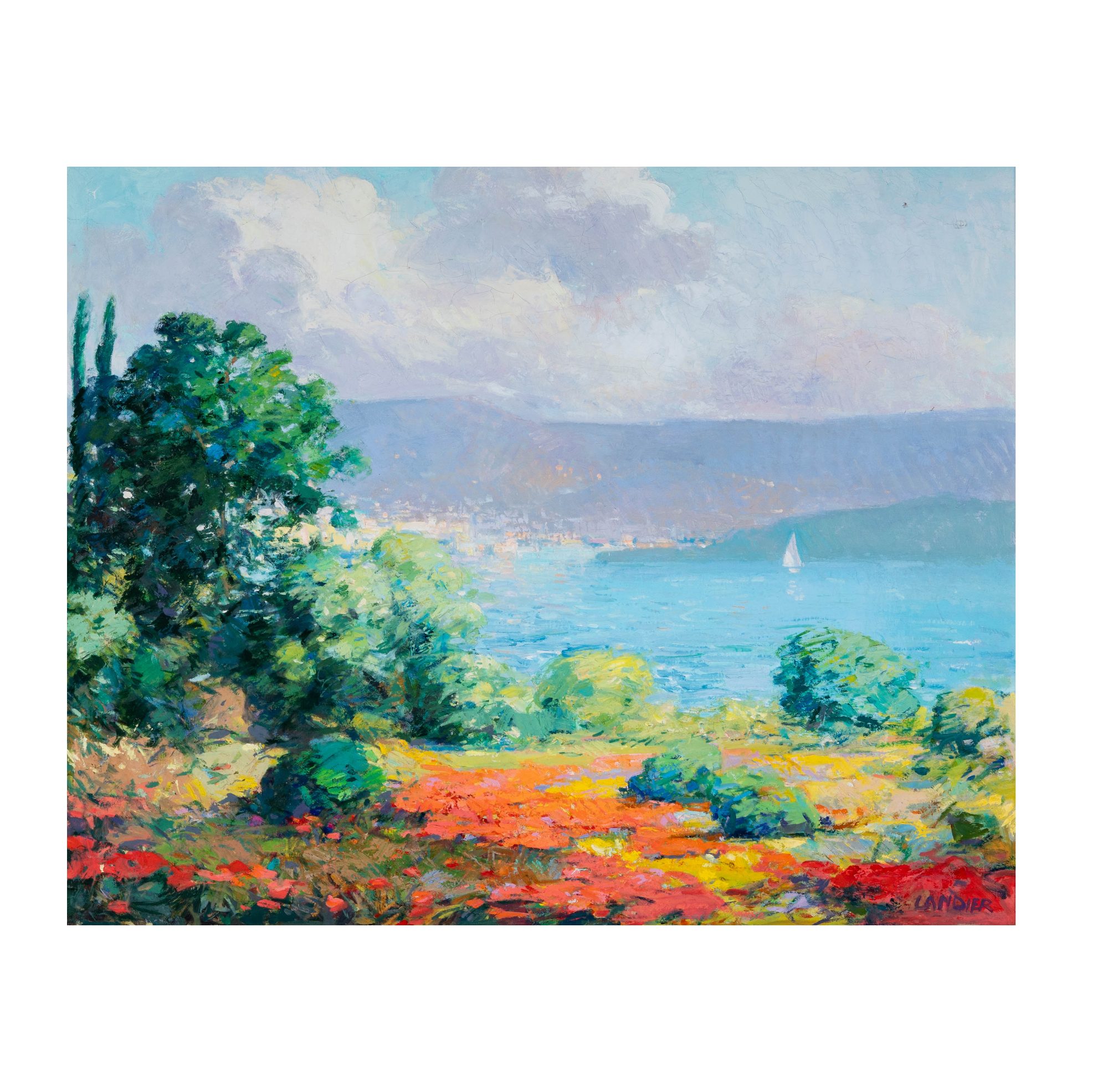 Coastal Landscape painting